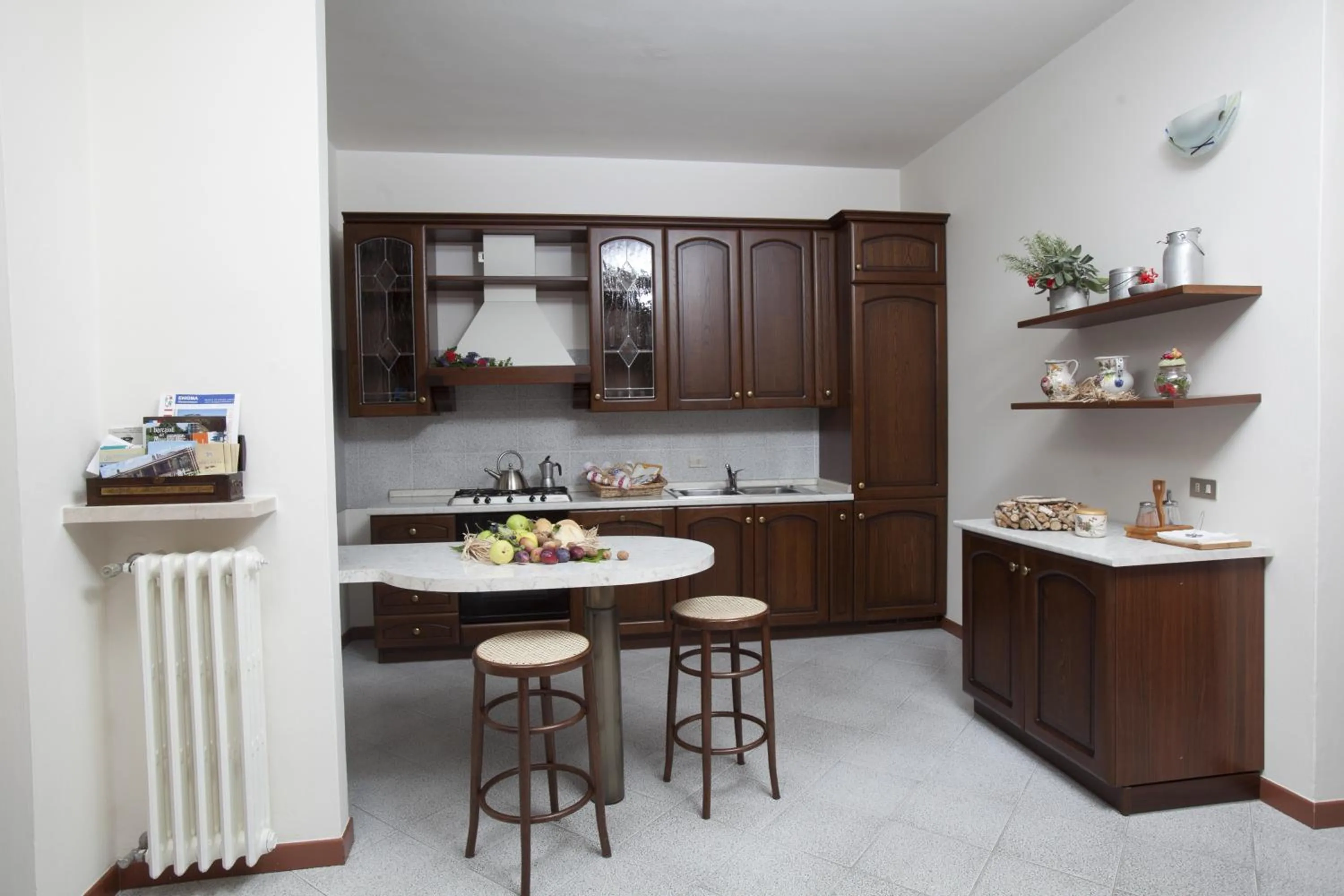 Communal kitchen in Bed & Breakfast Conca Verde