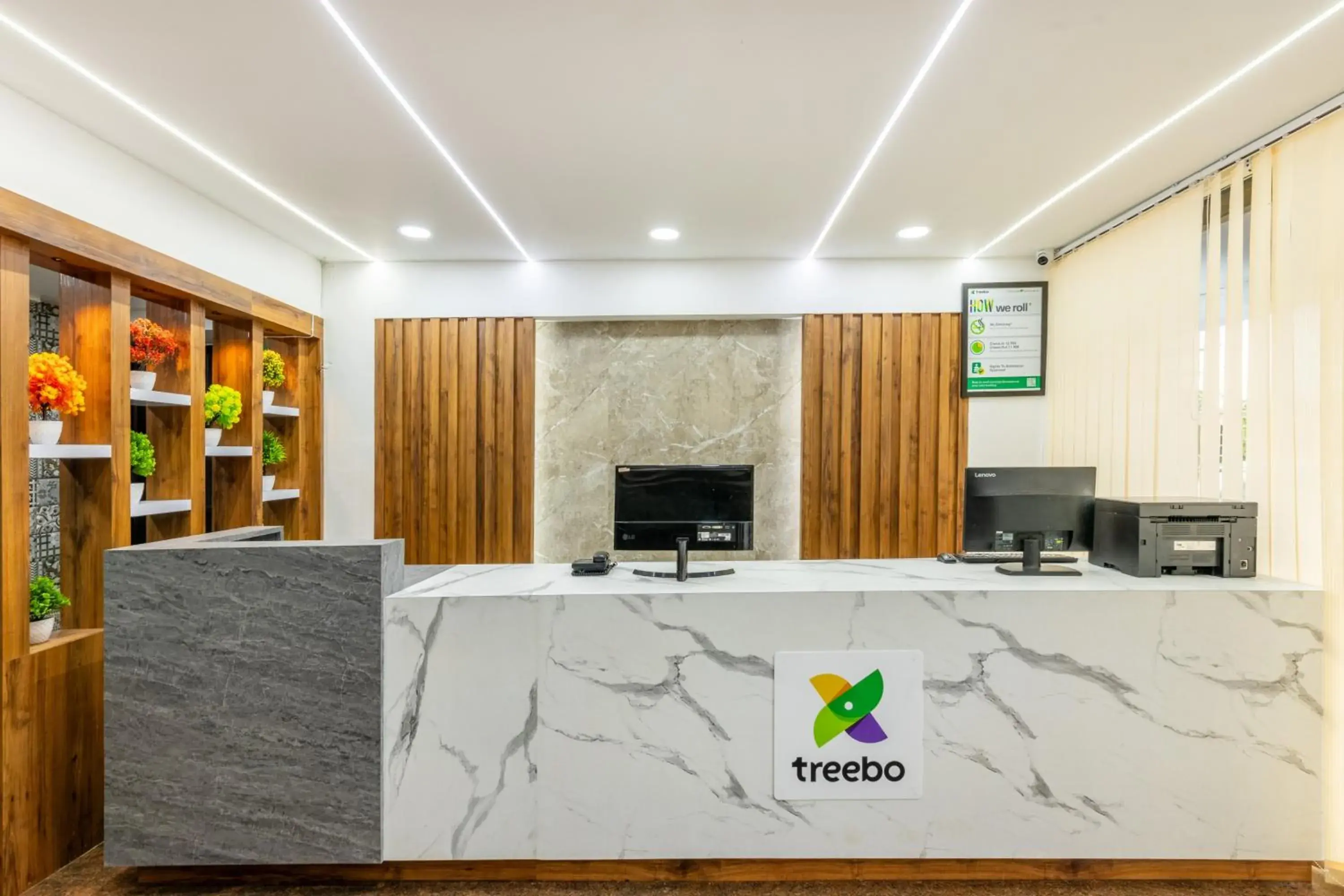 Lobby or reception in Treebo Sky City Grand, 5 Min From Mangalore Airport Lobby or reception in Treebo Sky City Grand, 5 Min From Mangalore Airport