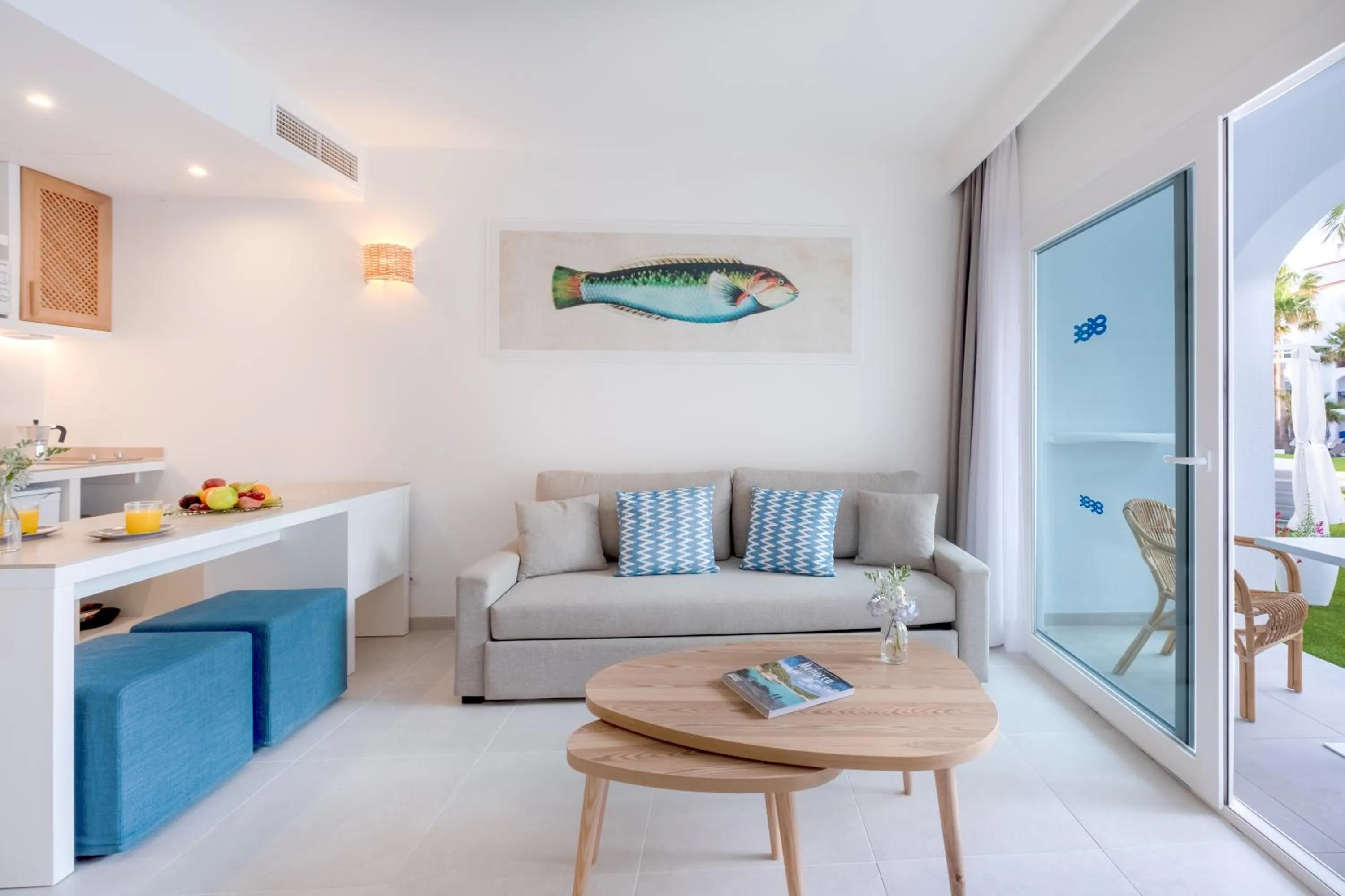 Living room in FERGUS Style Carema Beach