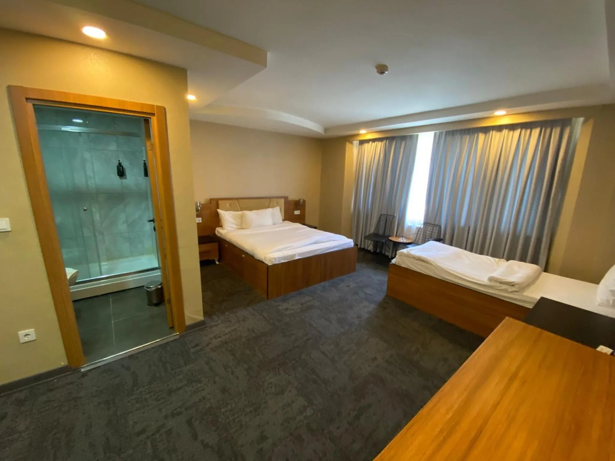 Bed in Green Palmiye Hotel