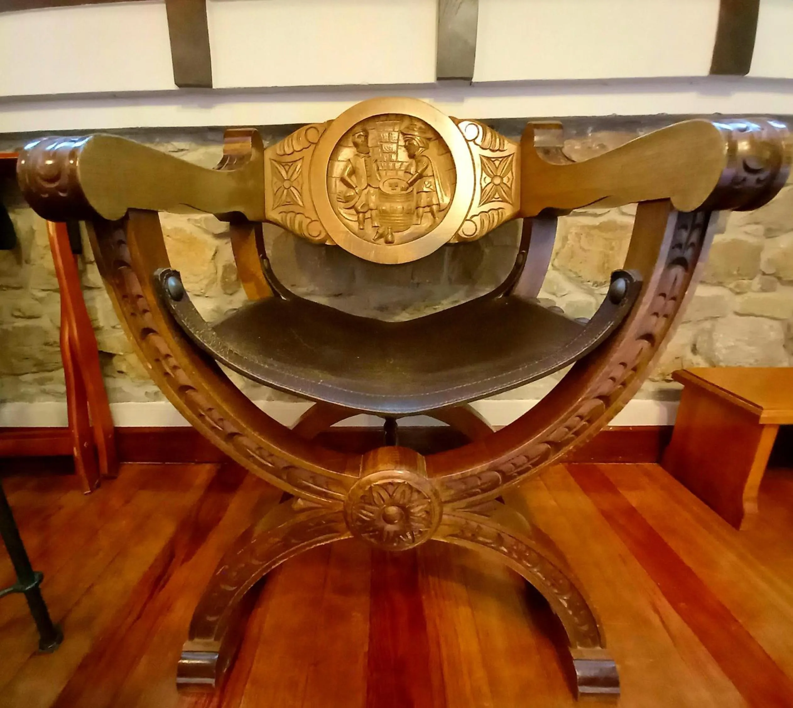 Decorative detail in Hotel Eutimio