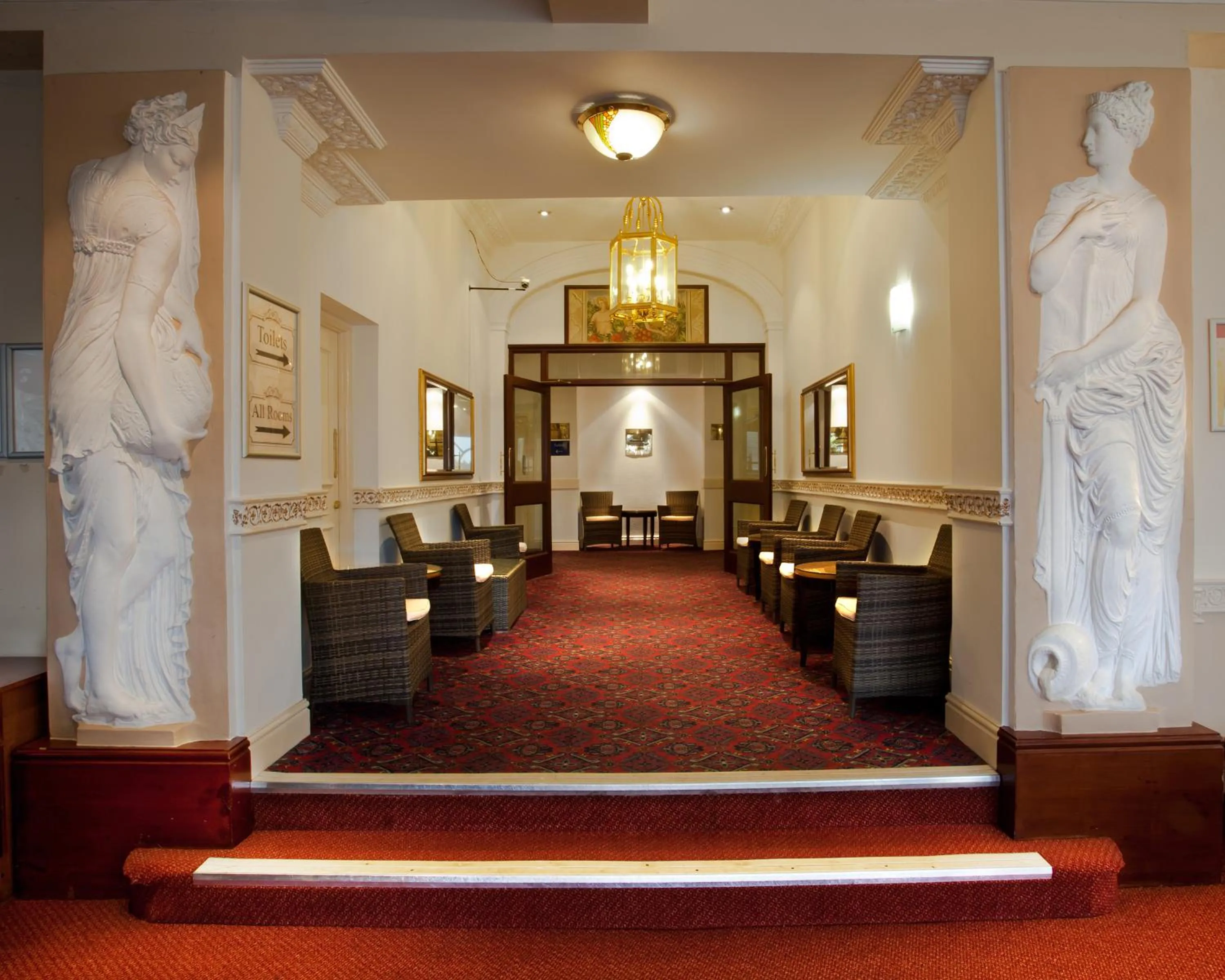 Lobby or reception in Britannia Hotel, Stockport