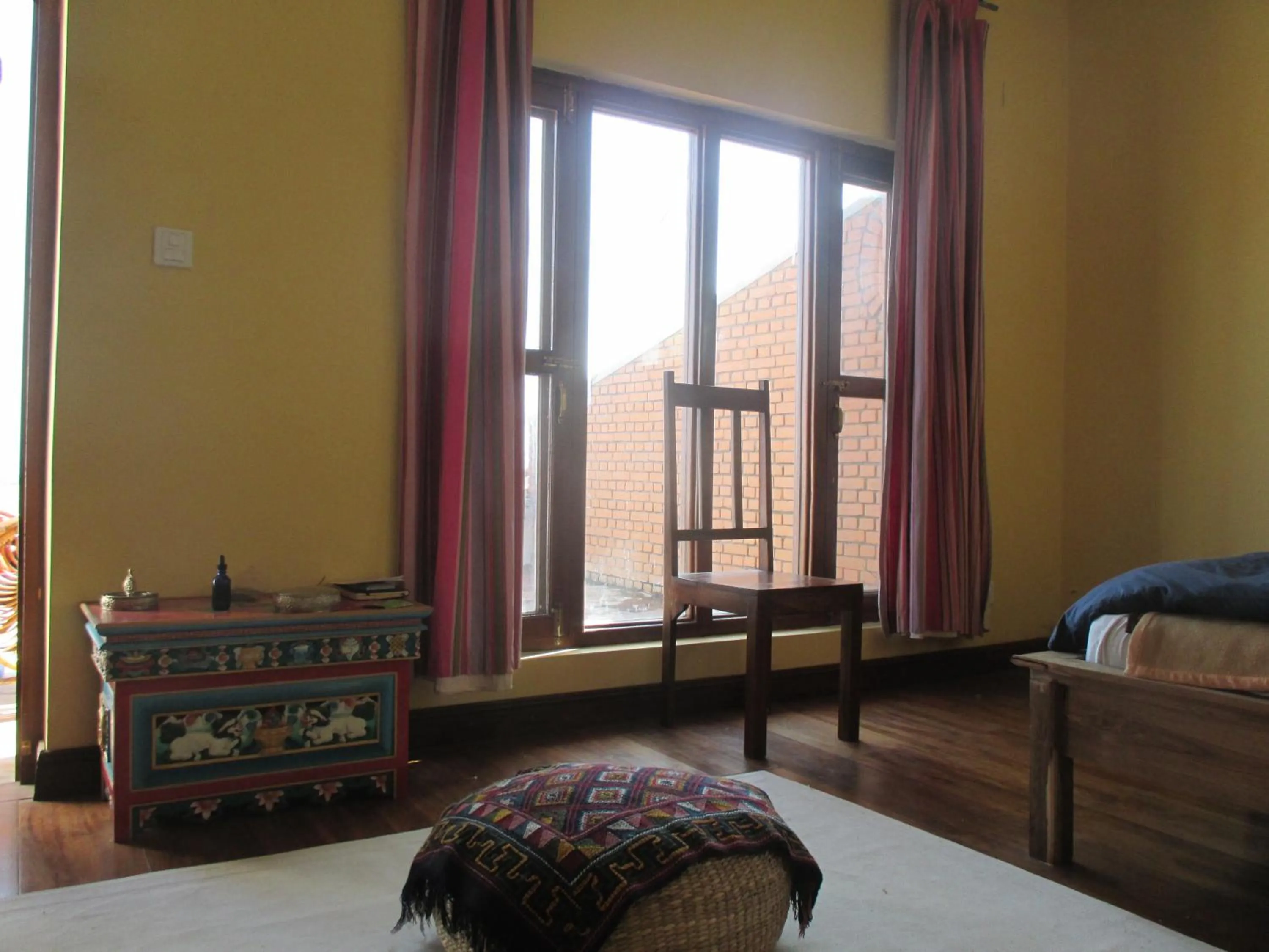 Decorative detail, Bed in Hotel Swiss