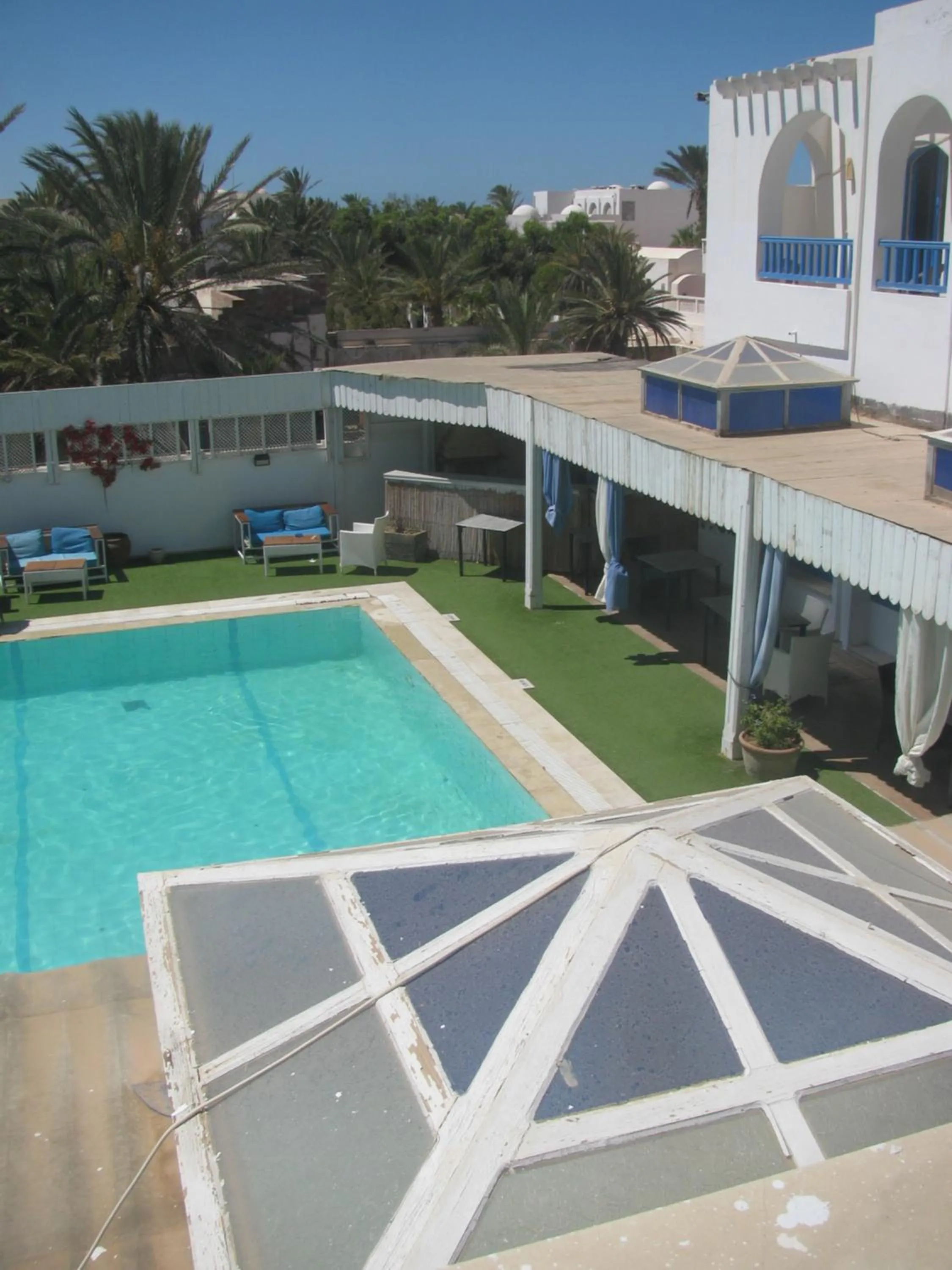 Pool view in Dar Salem