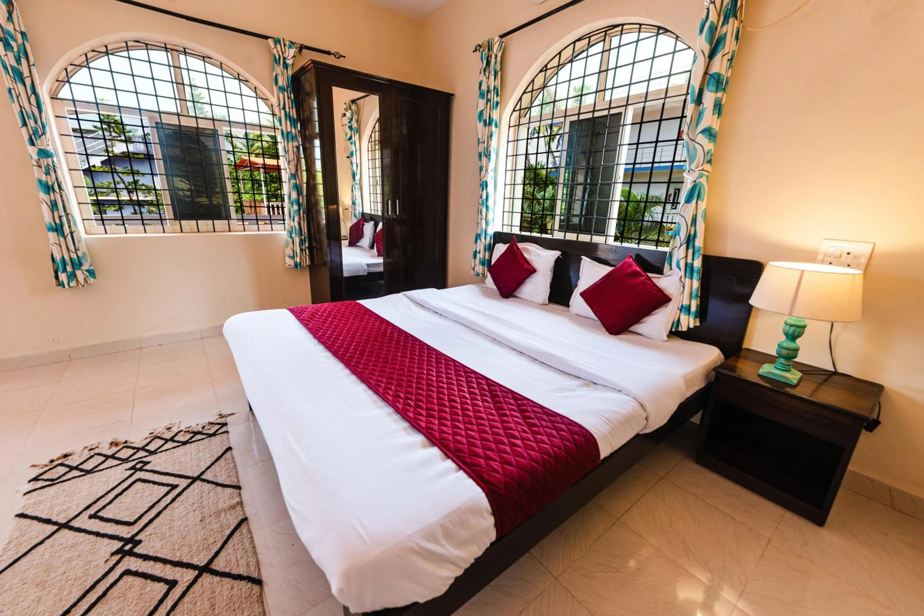 Bedroom in Hotel La Paulo's Near Beach Resort