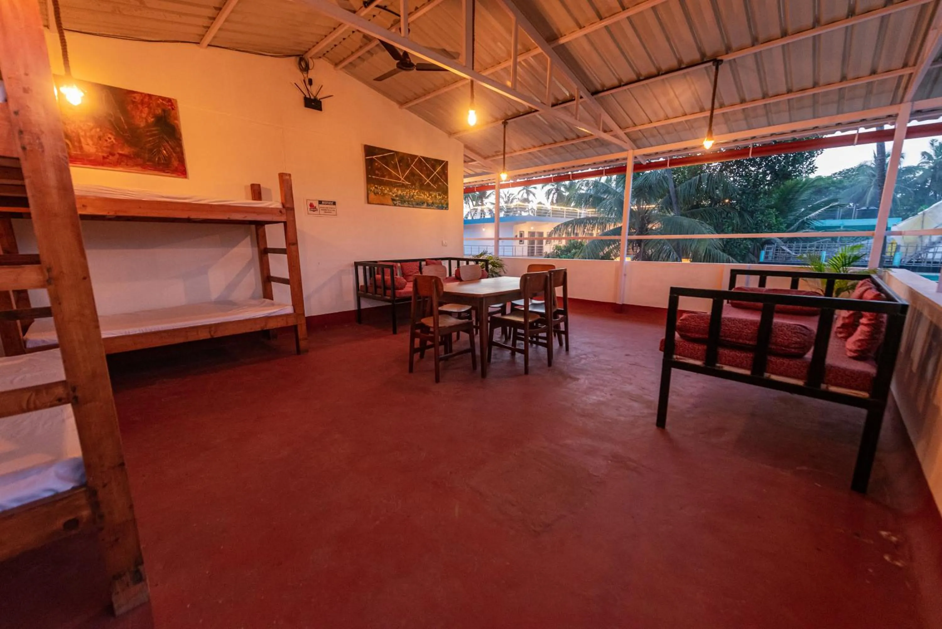 Dining area in Hotel La Paulo's Near Beach Resort