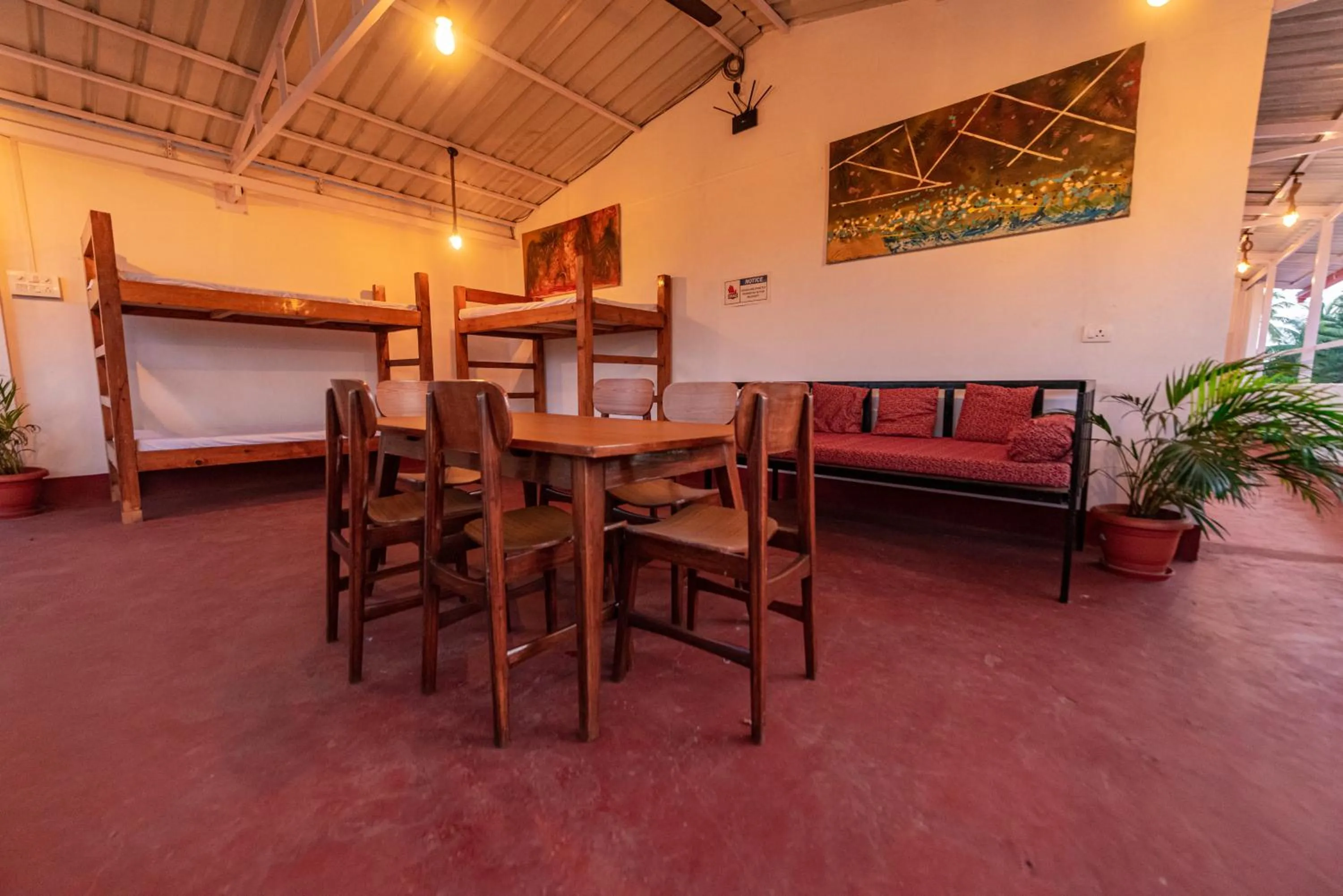 Dining area in Hotel La Paulo's Near Beach Resort