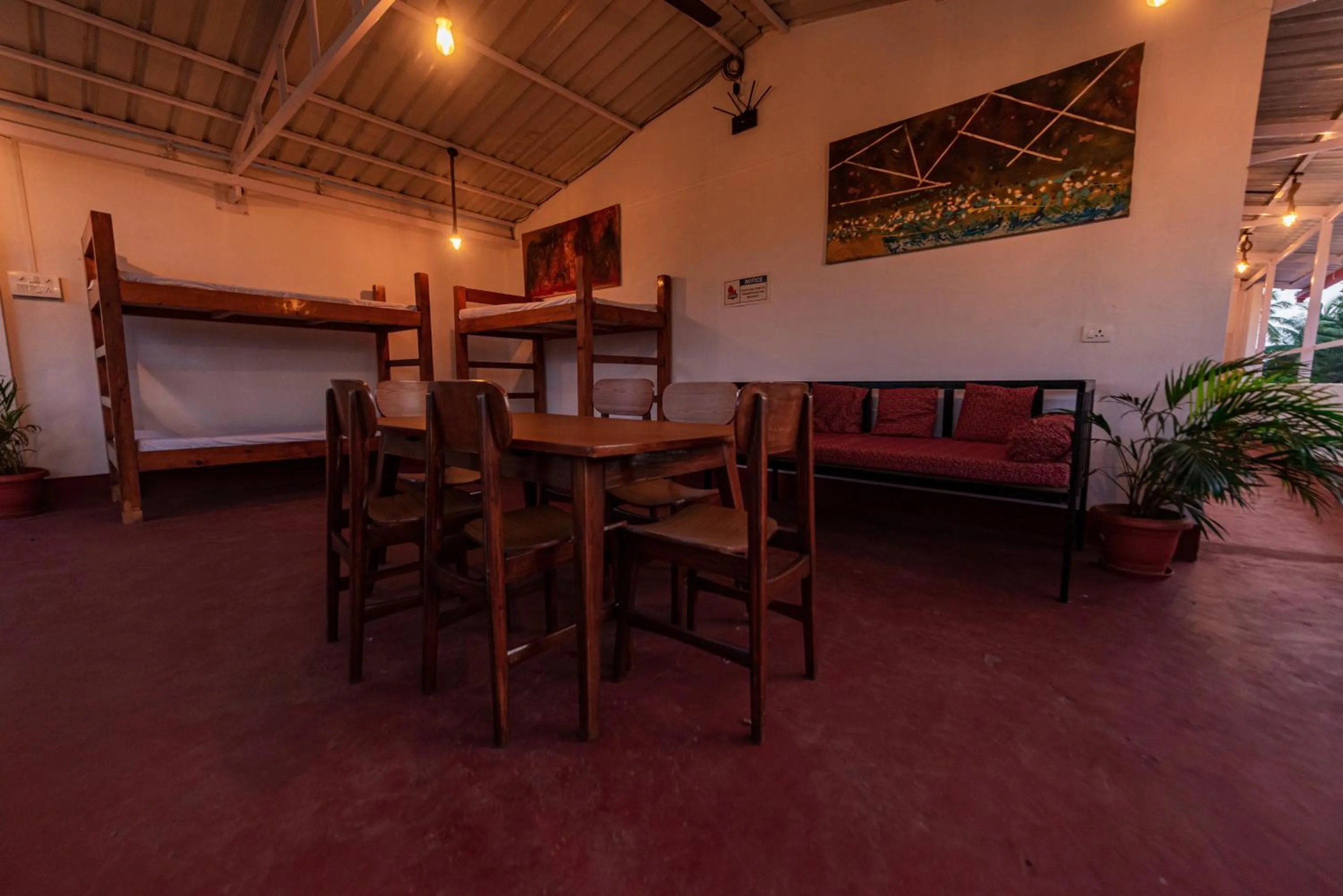 Dining area in Hotel La Paulo's Near Beach Resort