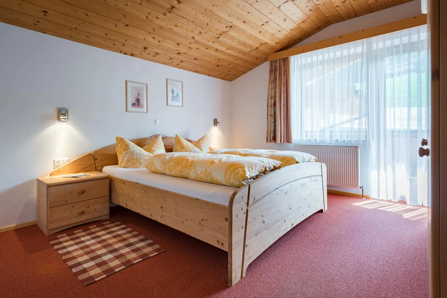 Bedroom, Bed in Ferienpension Steiner
