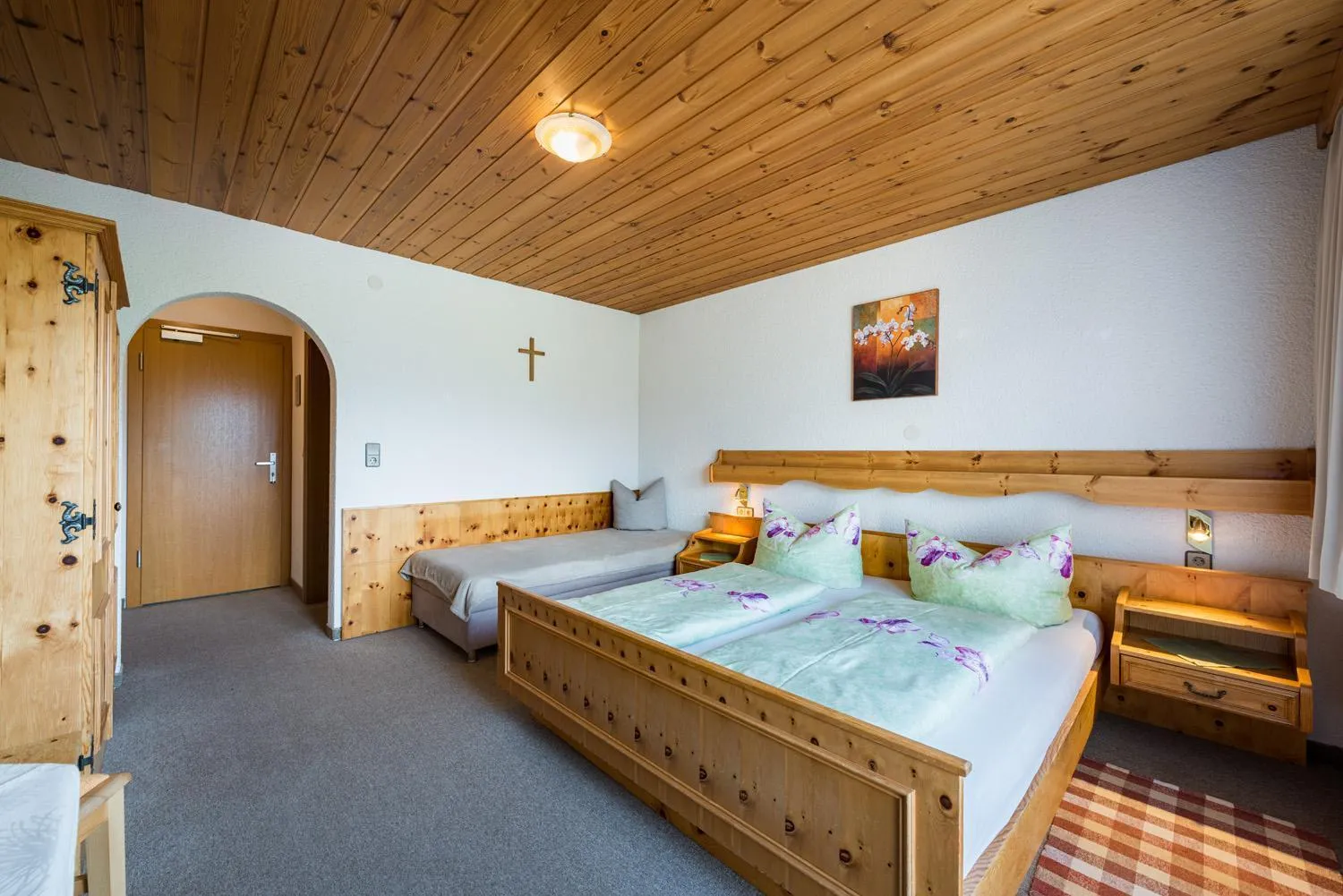 Bedroom, Bed in Ferienpension Steiner