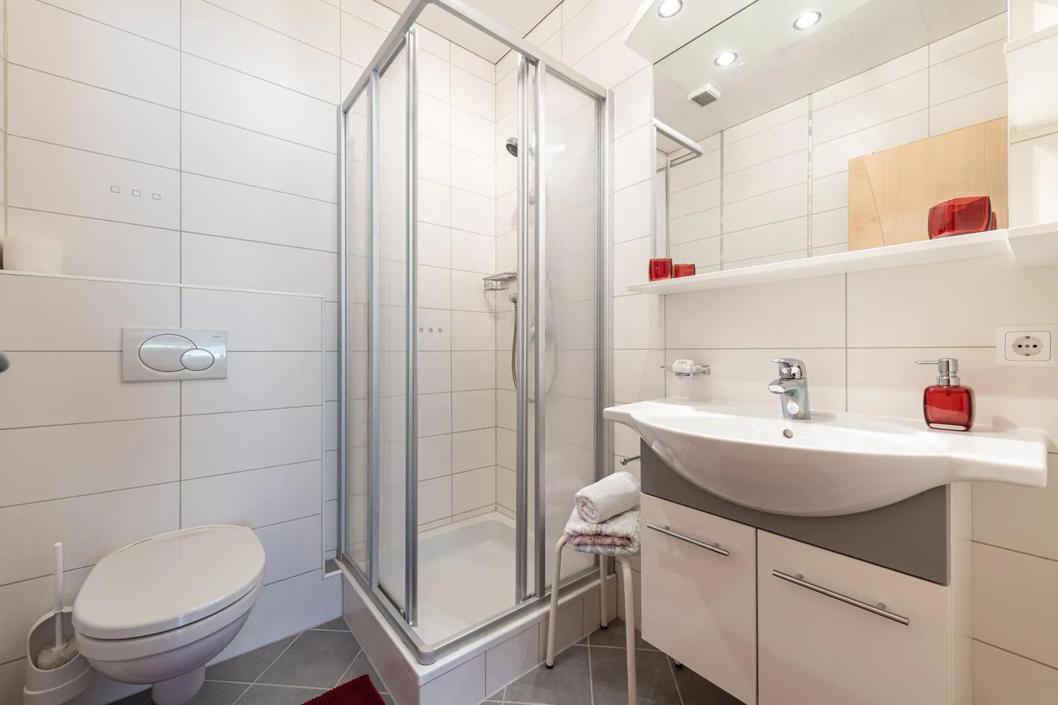 Bathroom in Ferienpension Steiner