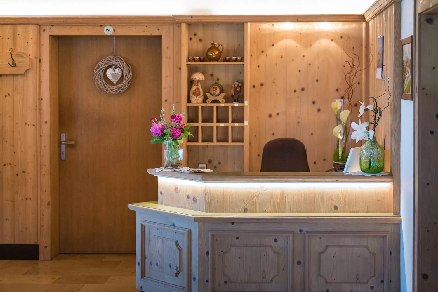 Lobby or reception in Ferienpension Steiner