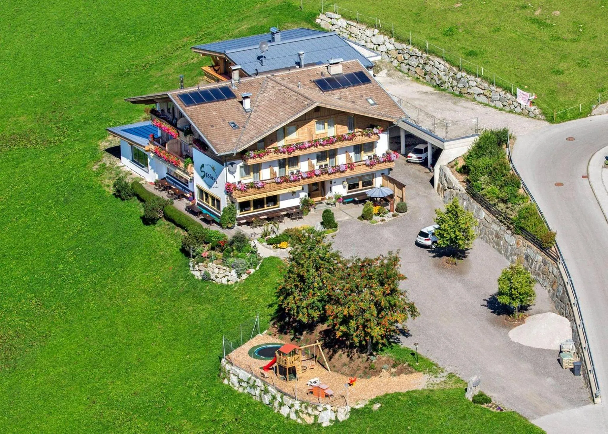 Natural landscape in Ferienpension Steiner