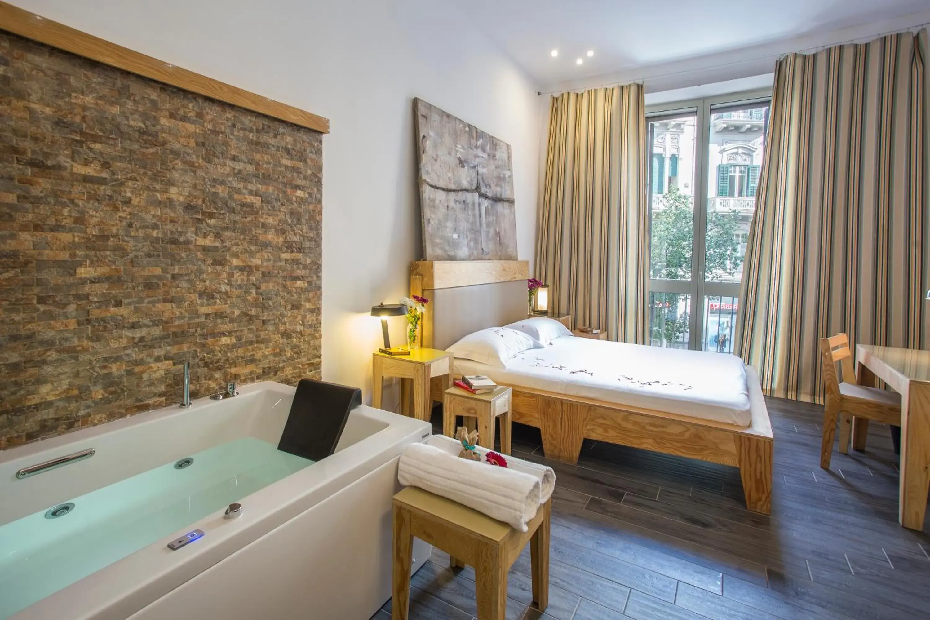 Bedroom, Bed in AQUAROOMS Suites Bedroom, Bed in AQUAROOMS Suites