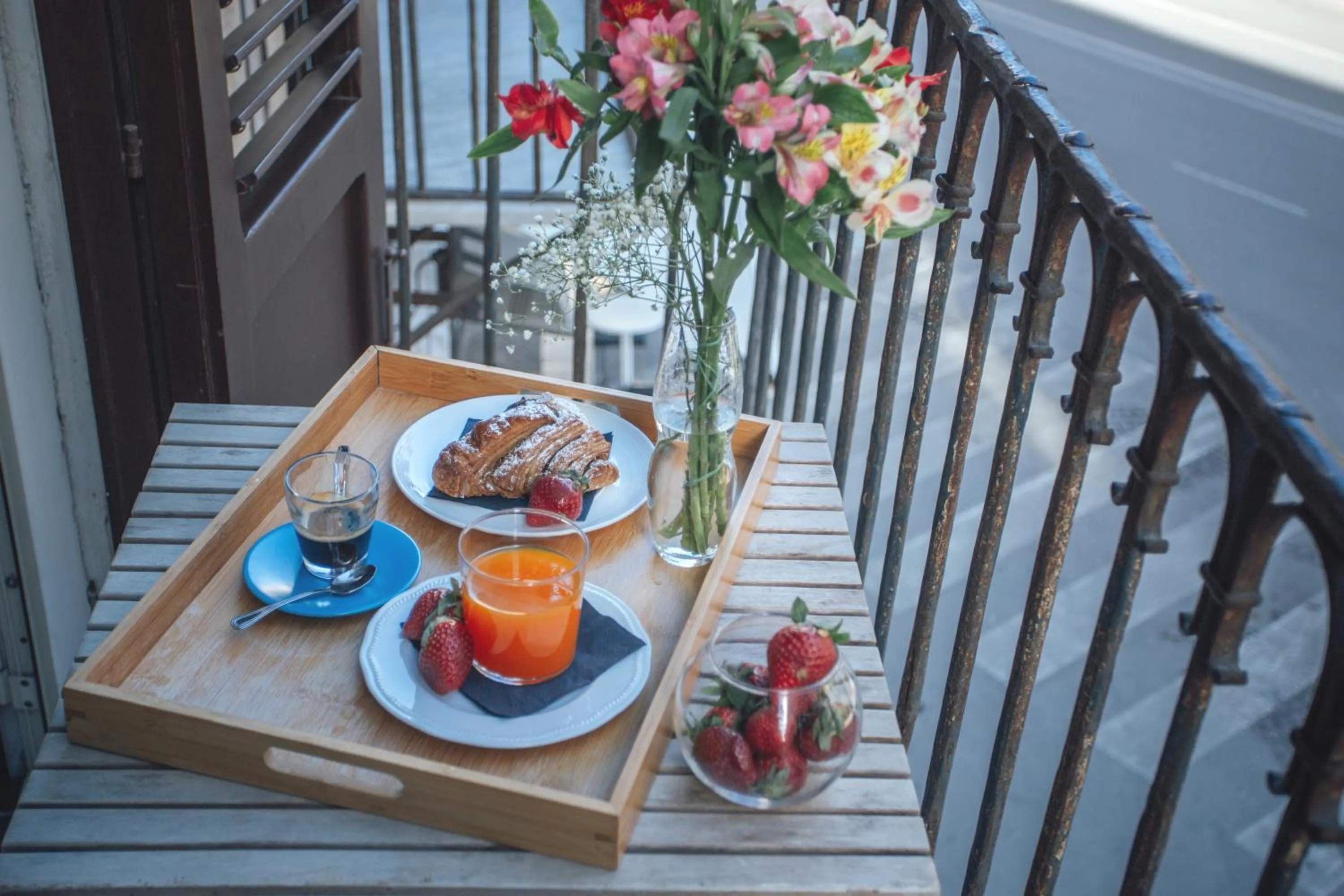 Balcony/Terrace in AQUAROOMS Suites