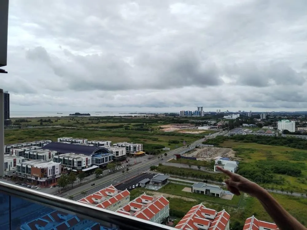 Sea view in The Wave Kota Laksamana Melaka, Moses Homestay, Halal-Friendly
