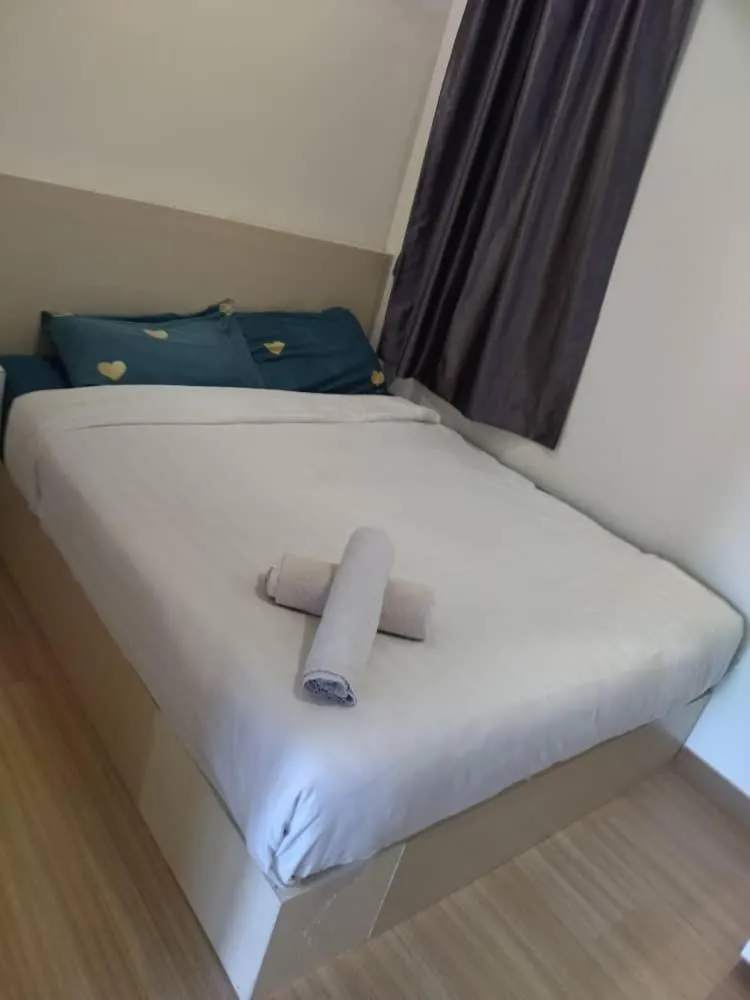 Bedroom, Bed in The Wave Kota Laksamana Melaka, Moses Homestay, Halal-Friendly