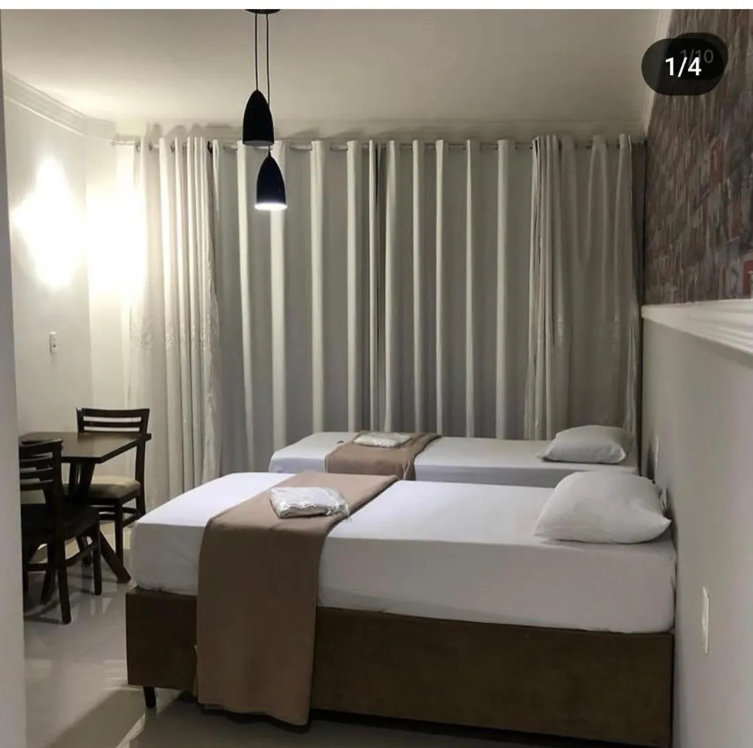 Bed in Hotel Guarulhos