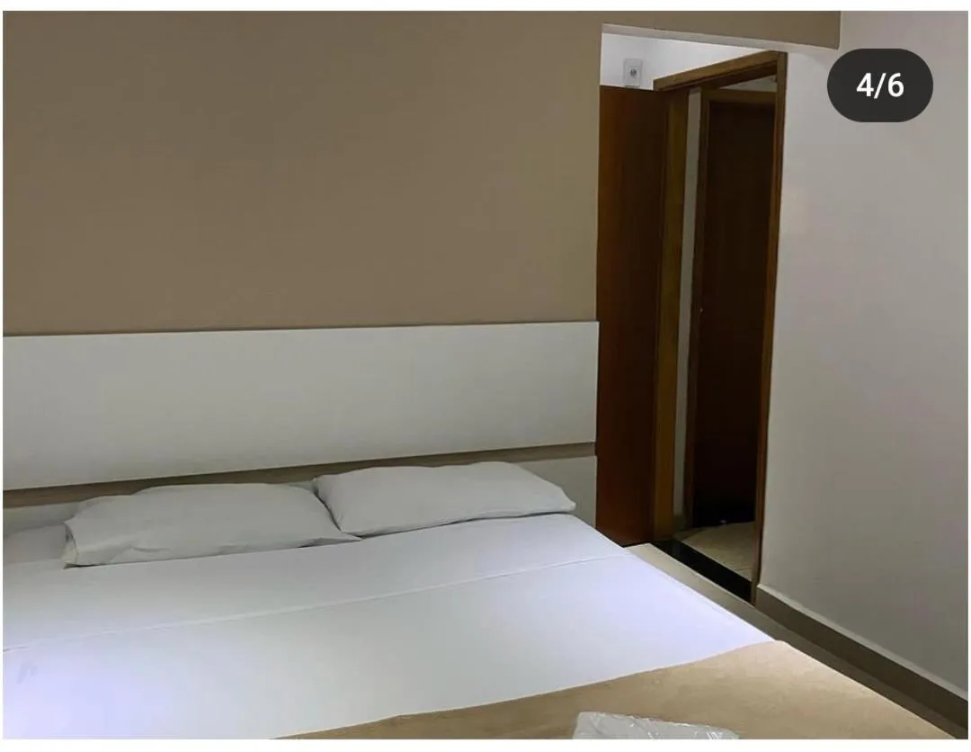 Bed in Hotel Guarulhos