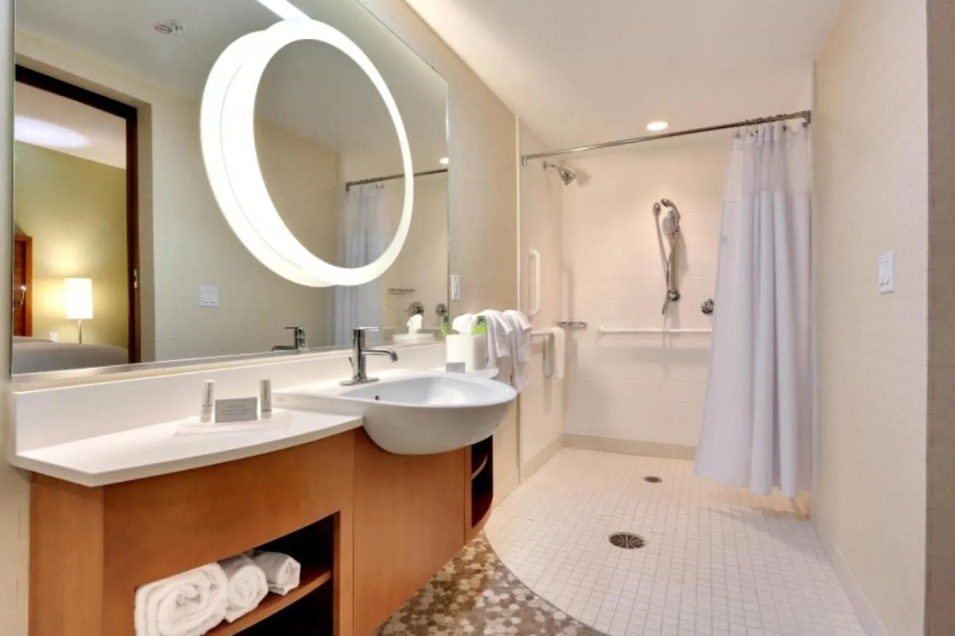 Shower in SpringHill Suites by Marriott Baton Rouge Gonzales