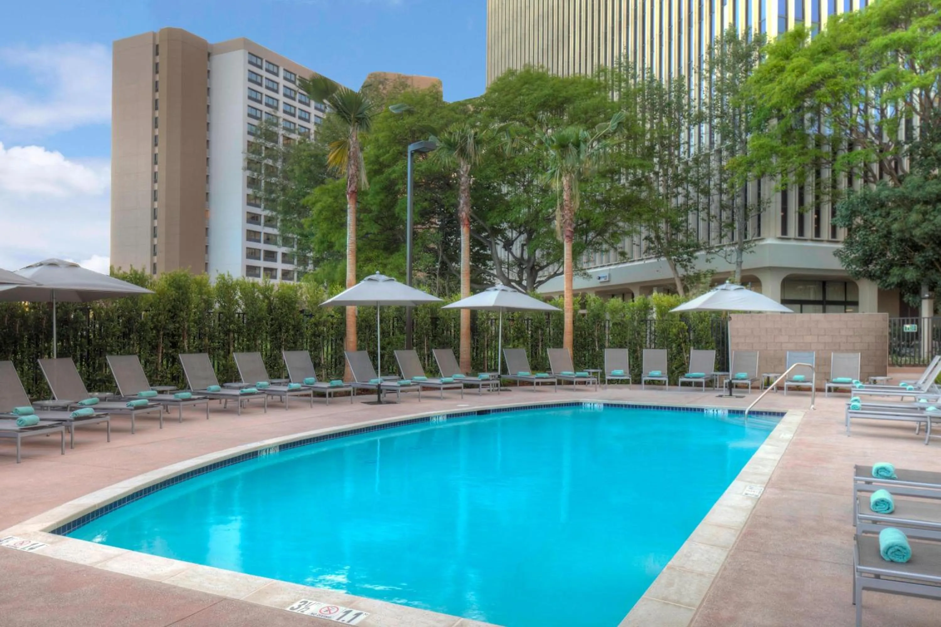 Swimming pool in Residence Inn by Marriott Los Angeles LAX/Century Boulevard