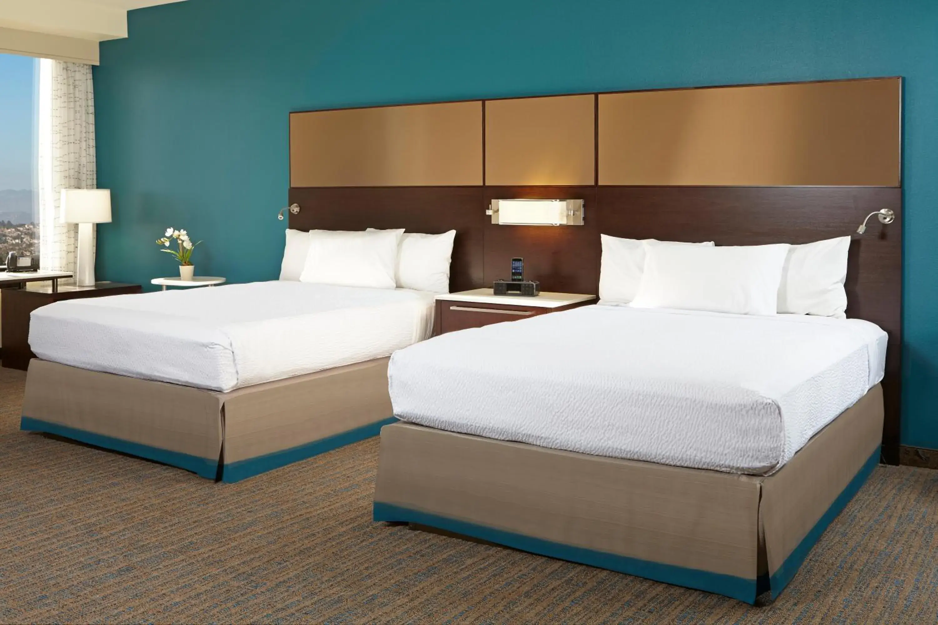 Queen Studio with Two Queen Beds in Residence Inn by Marriott Los Angeles LAX/Century Boulevard Queen Studio with Two Queen Beds in Residence Inn by Marriott Los Angeles LAX/Century Boulevard