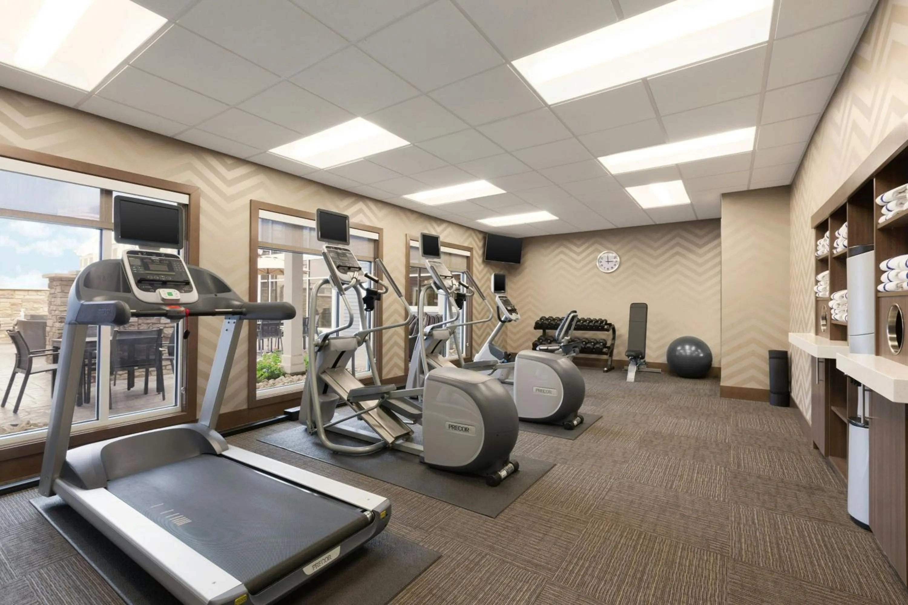 Fitness centre/facilities in Residence Inn San Angelo