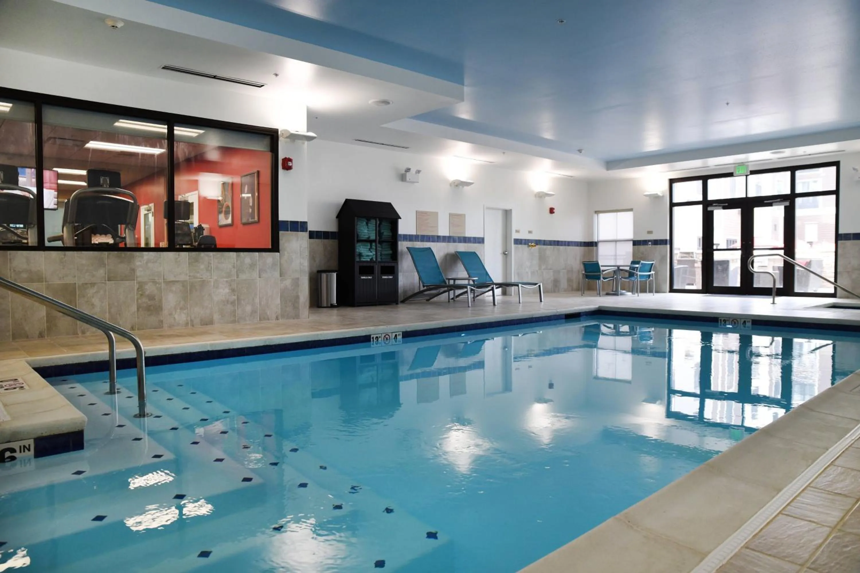 Swimming pool in TownePlace Suites by Marriott Lawrence Downtown