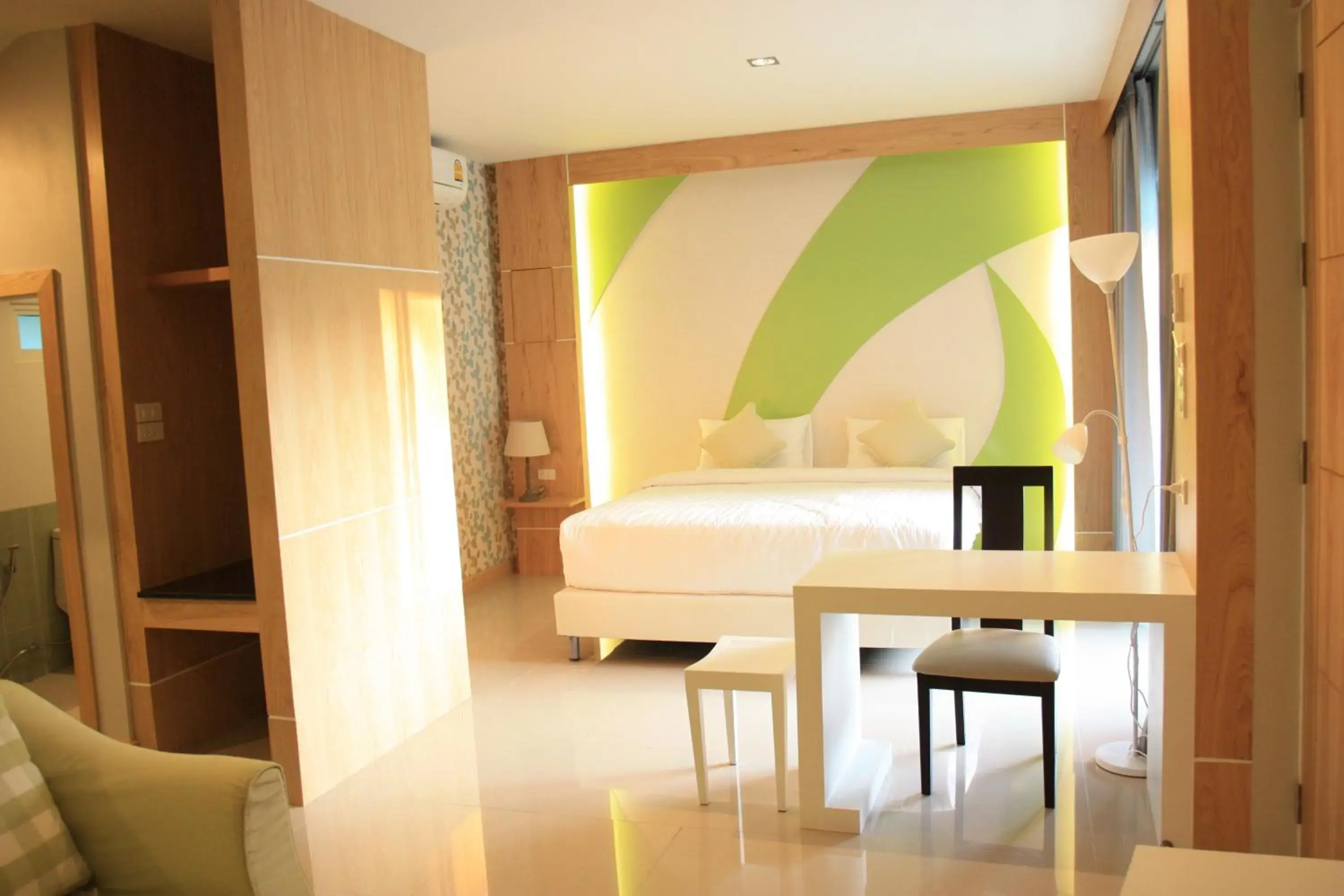 Decorative detail in Homey Dormy Chiangrai Decorative detail in Homey Dormy Chiangrai