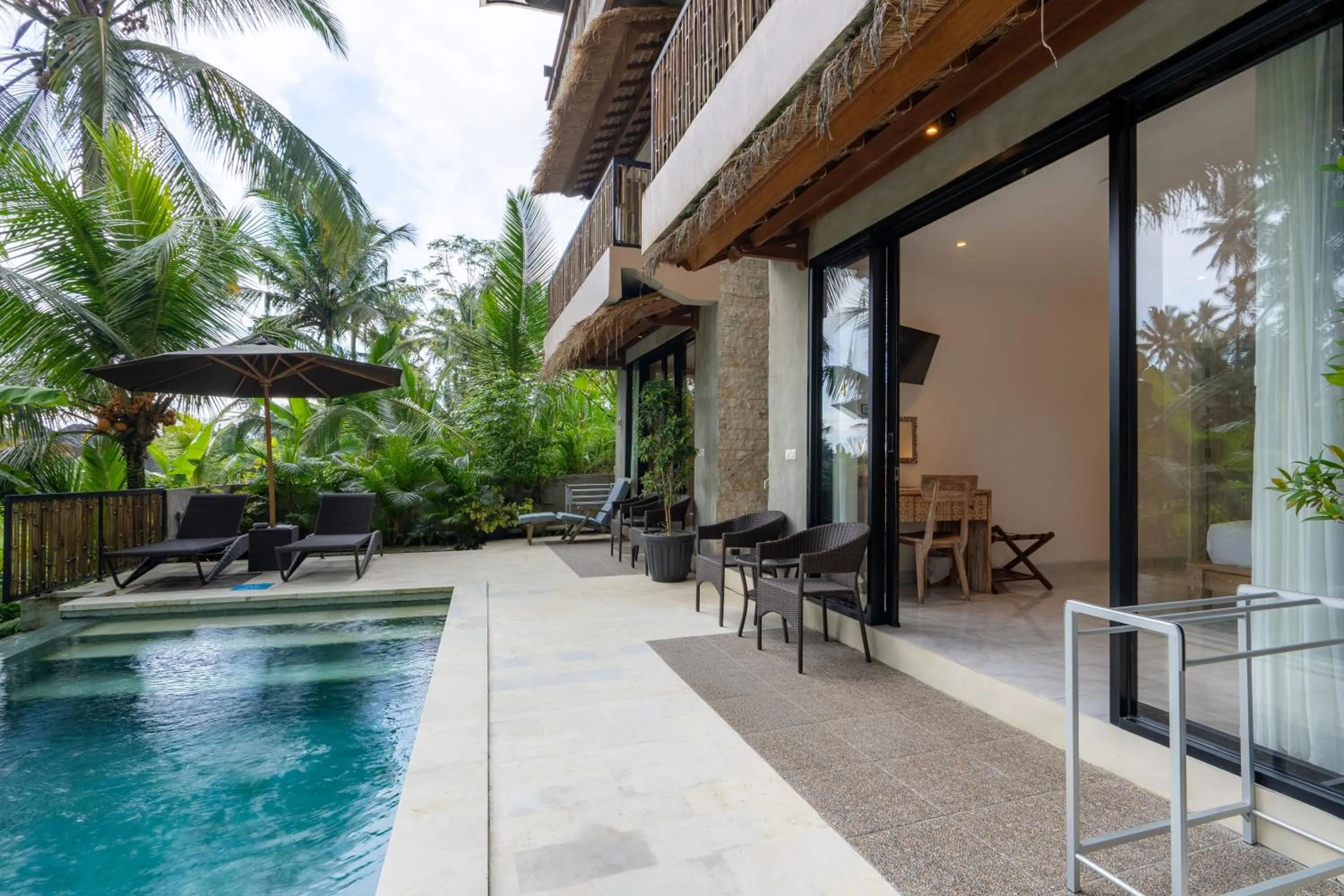 Property building in Bali View Ubud Hotel