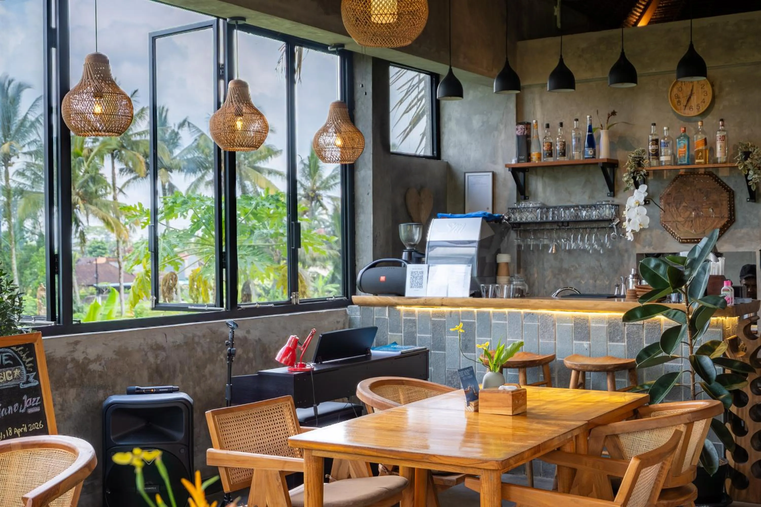 Restaurant/places to eat in Bali View Ubud Hotel
