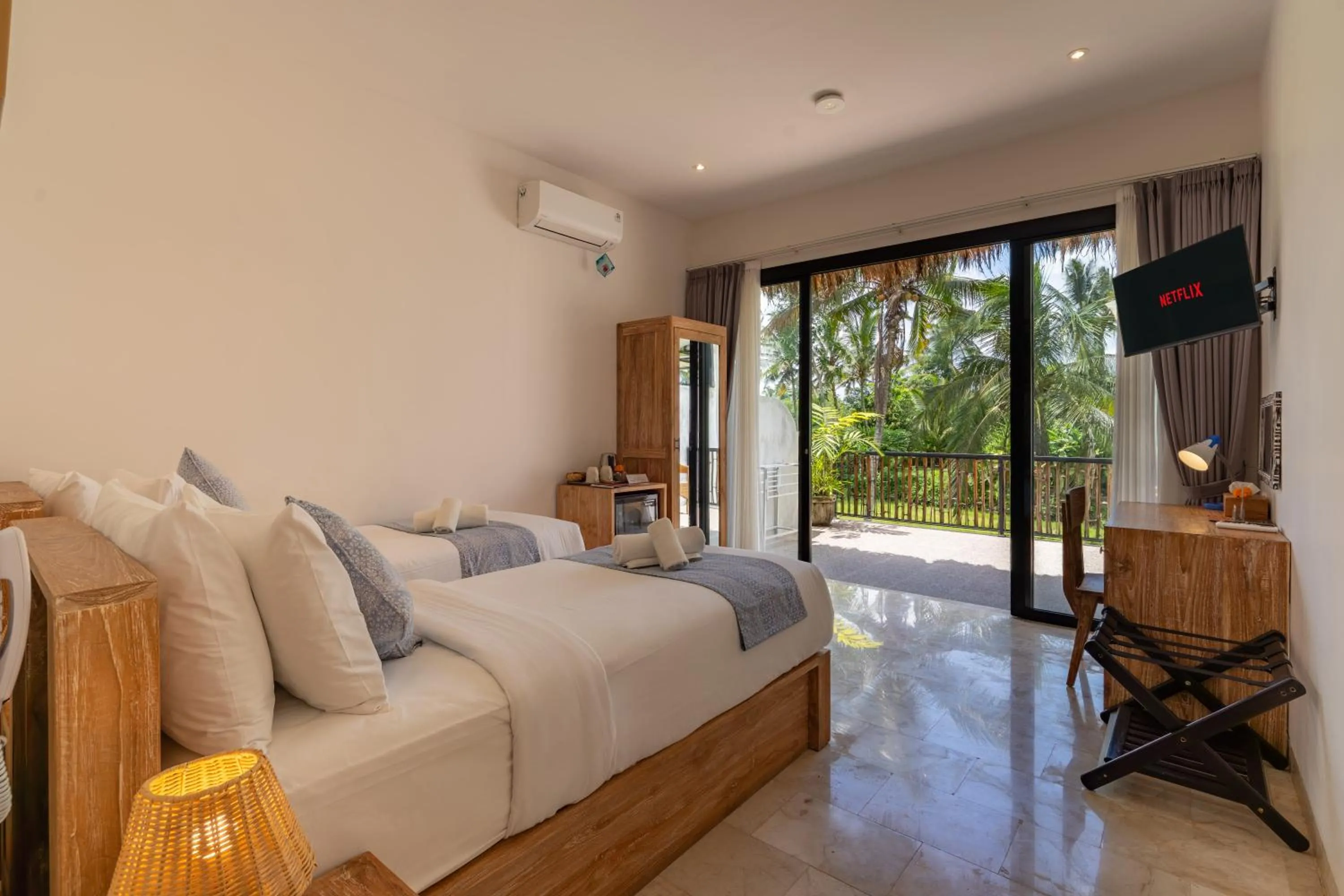 Bedroom in Bali View Ubud Hotel