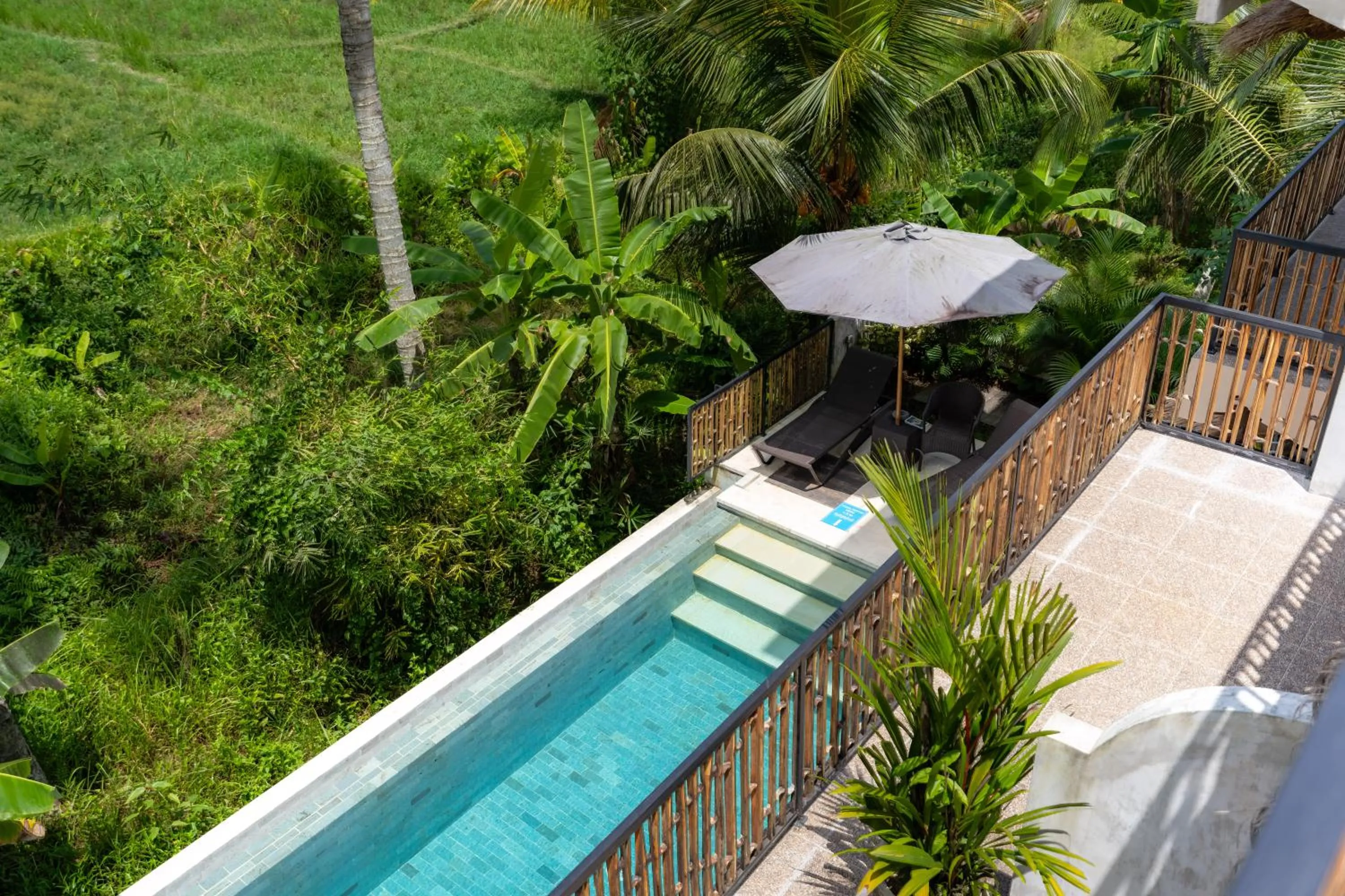 Swimming pool in Bali View Ubud Hotel