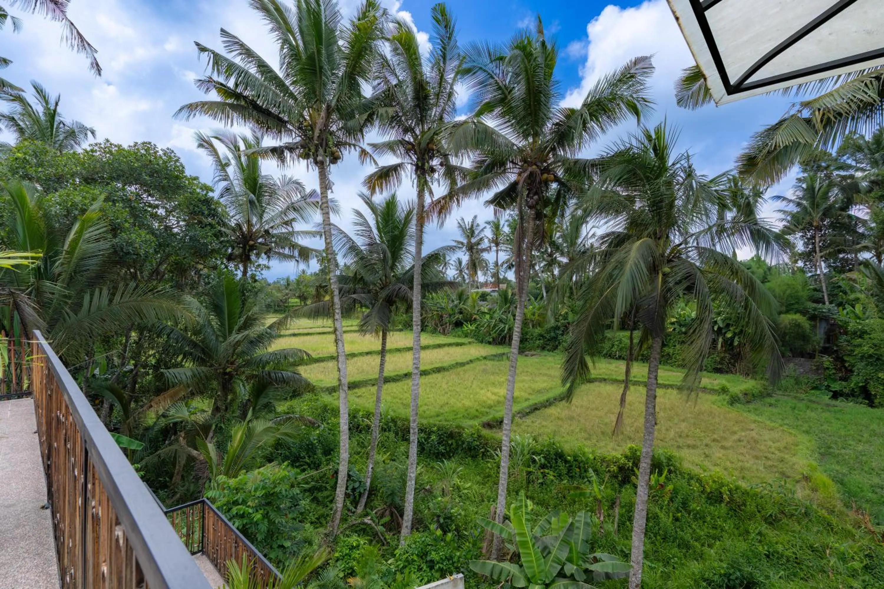 Garden view in Bali View Ubud Hotel