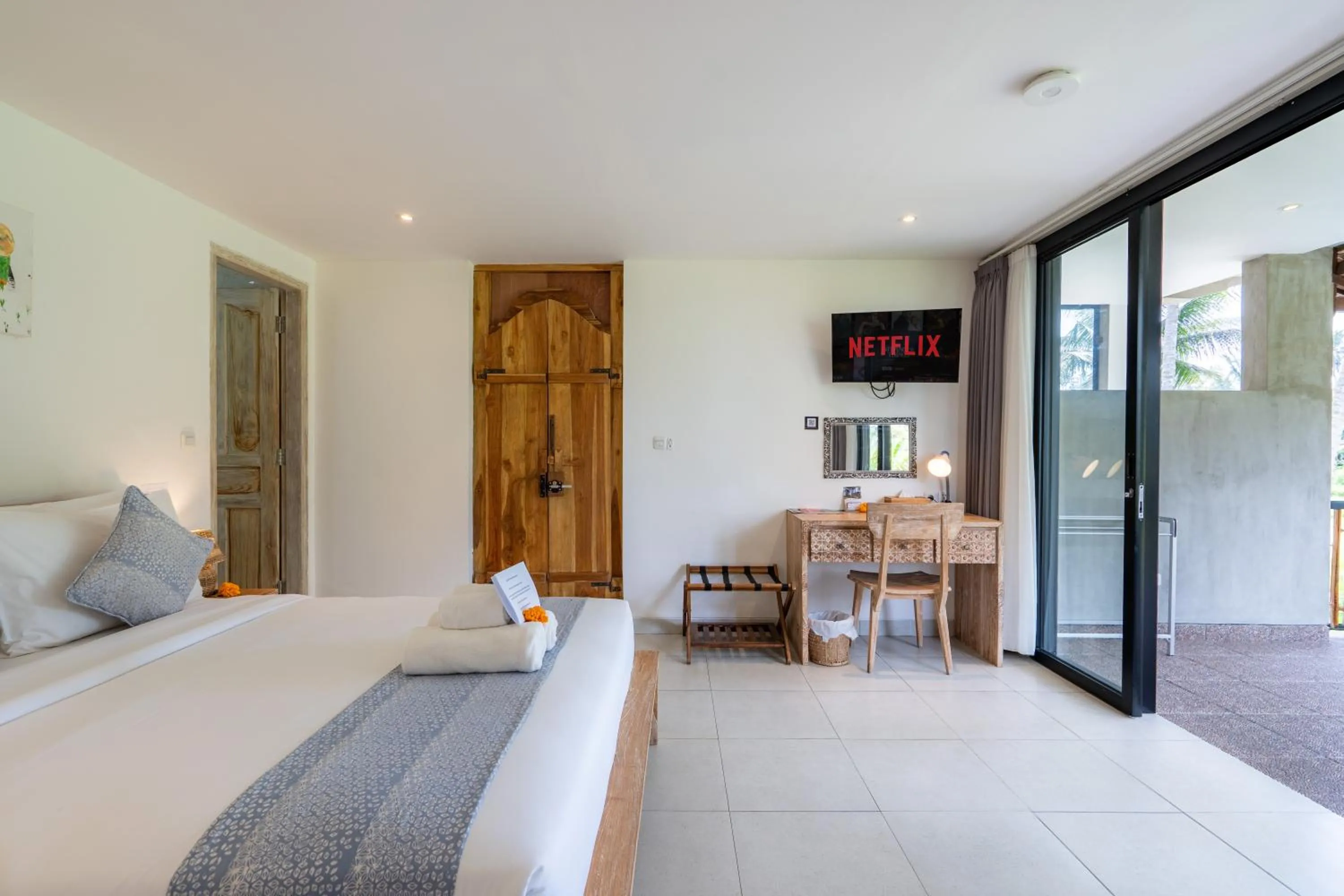 Bedroom, Bed in Bali View Ubud Hotel