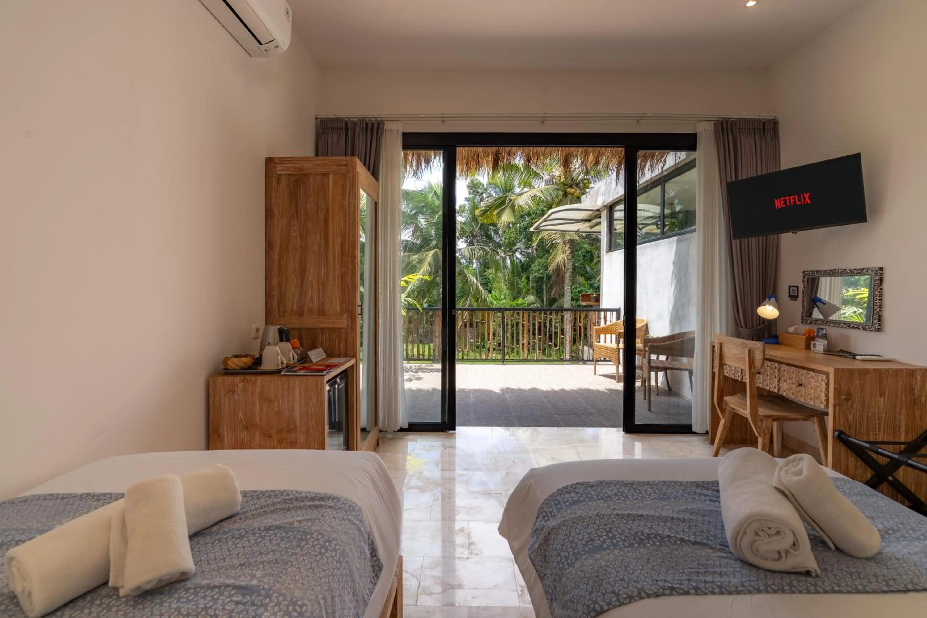 Bedroom, Bed in Bali View Ubud Hotel