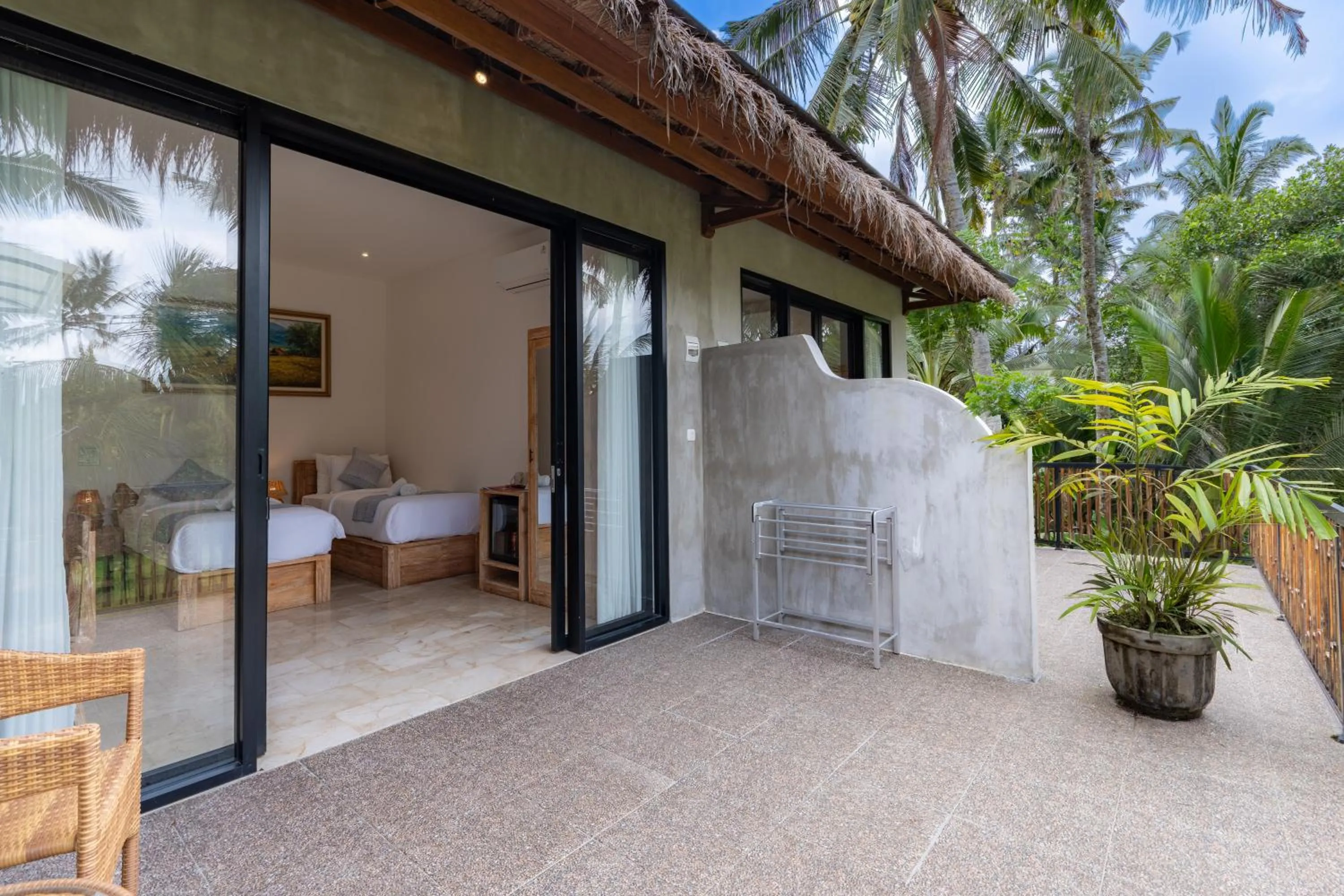 Balcony/Terrace in Bali View Ubud Hotel