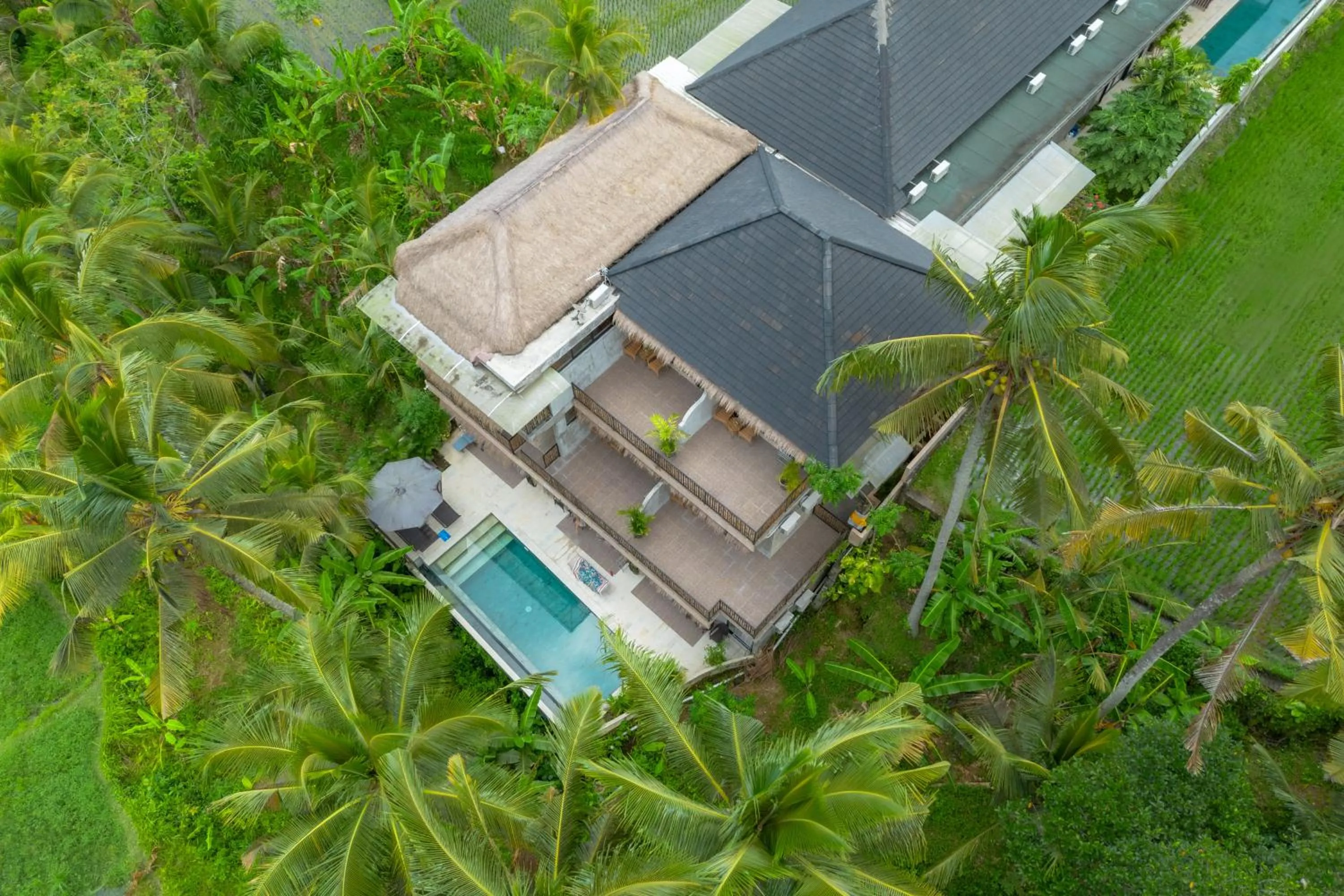 Property building in Bali View Ubud Hotel