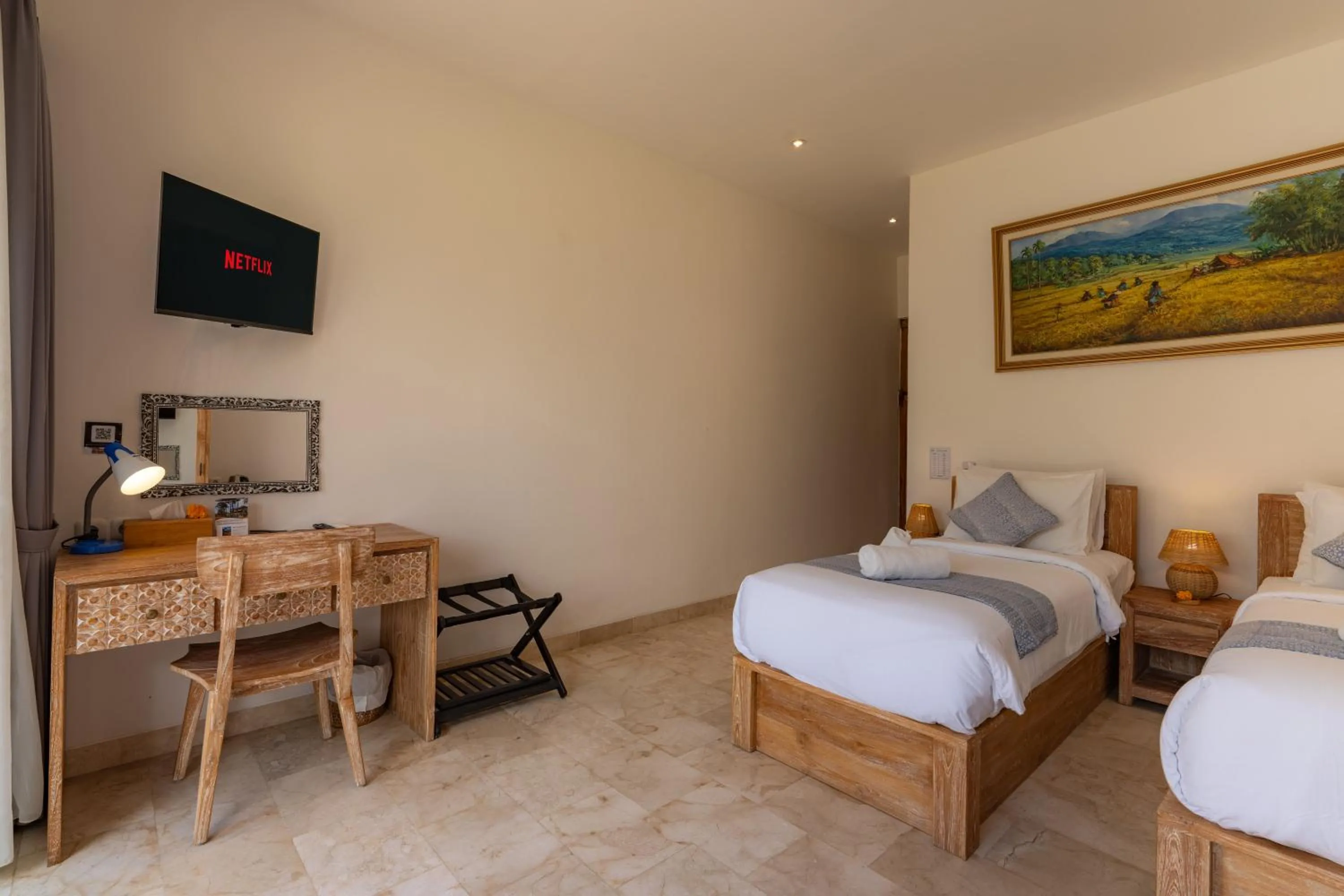 Bedroom, Bed in Bali View Ubud Hotel