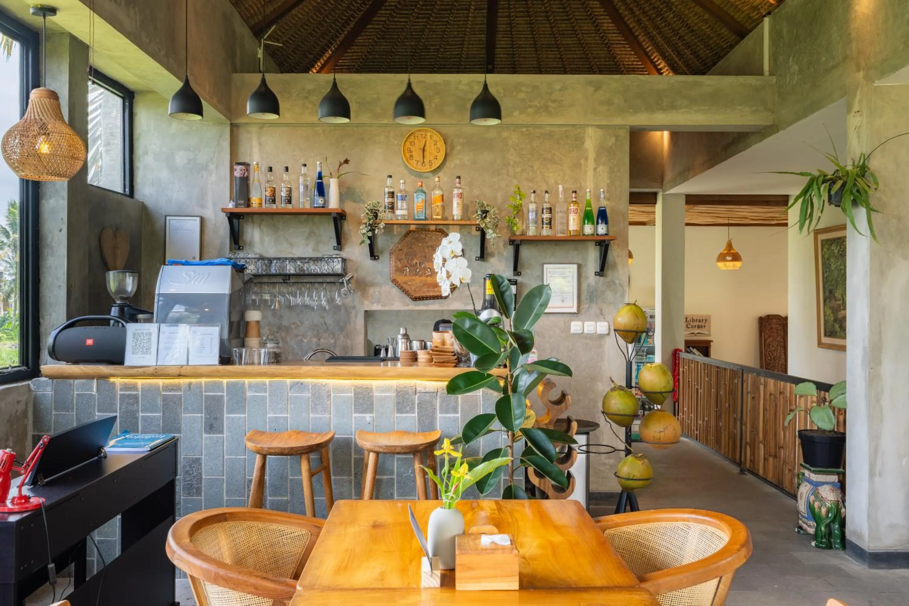 Lounge or bar in Bali View Ubud Hotel