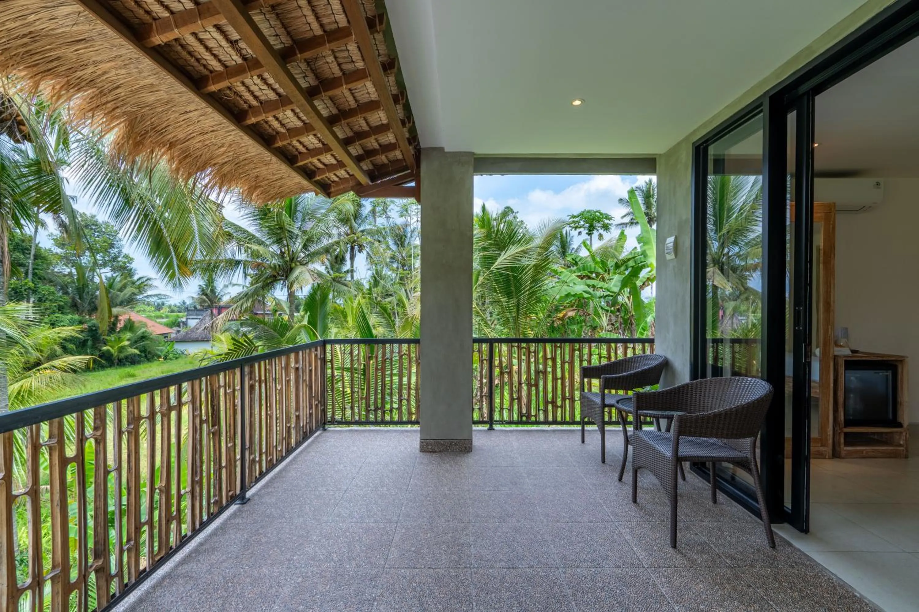 Balcony/Terrace in Bali View Ubud Hotel