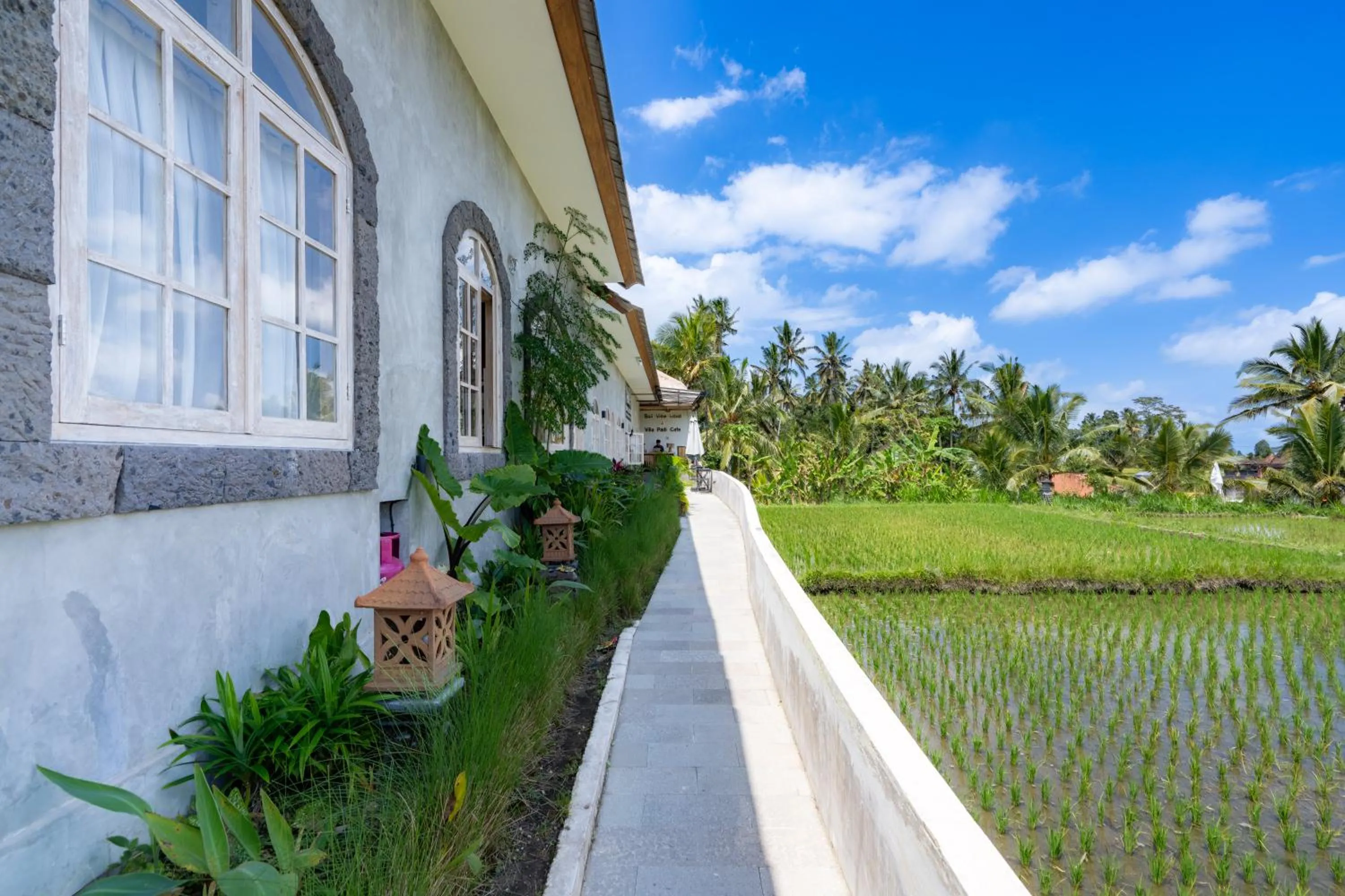 Garden view in Bali View Ubud Hotel
