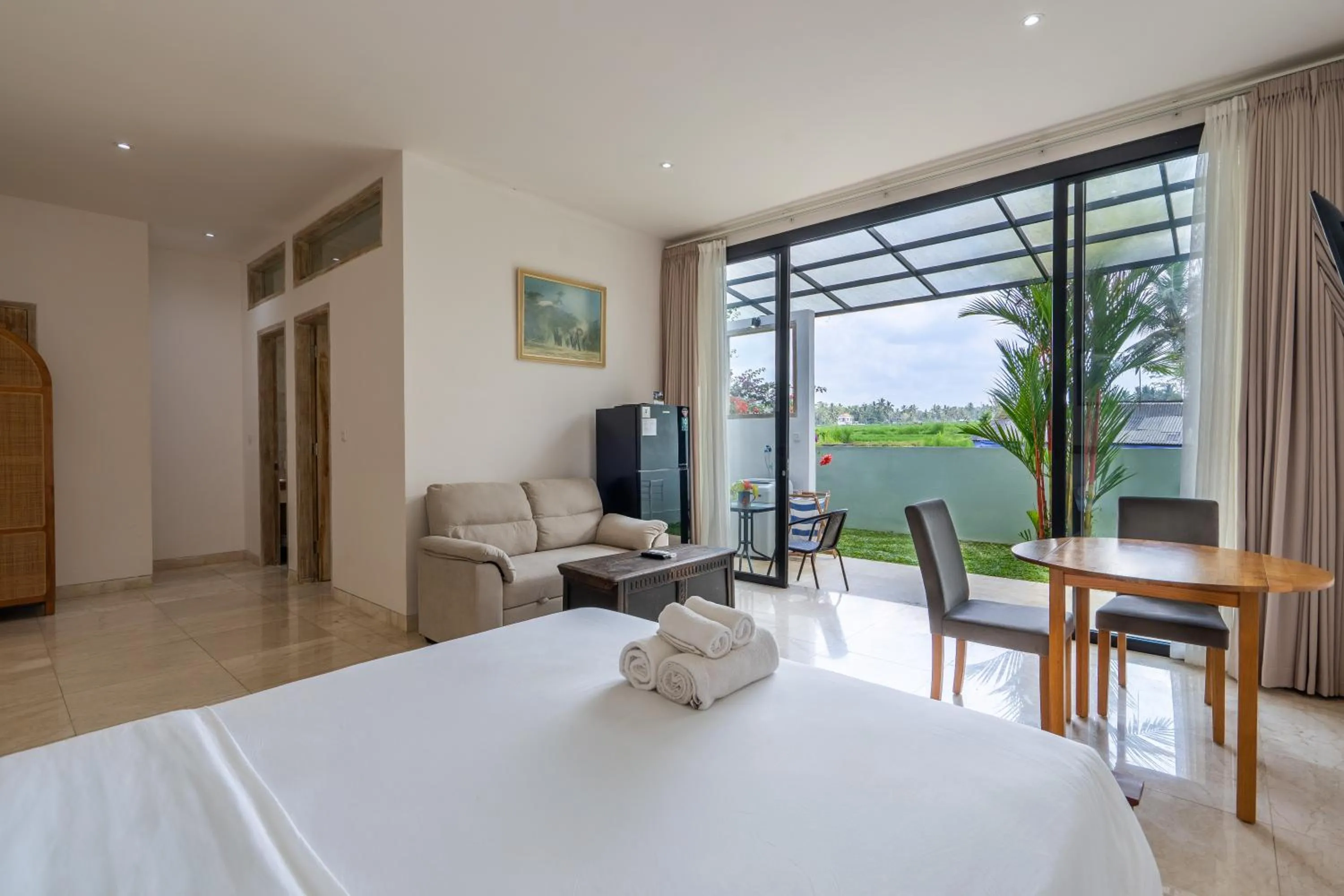 Bedroom, Bed in Bali View Ubud Hotel