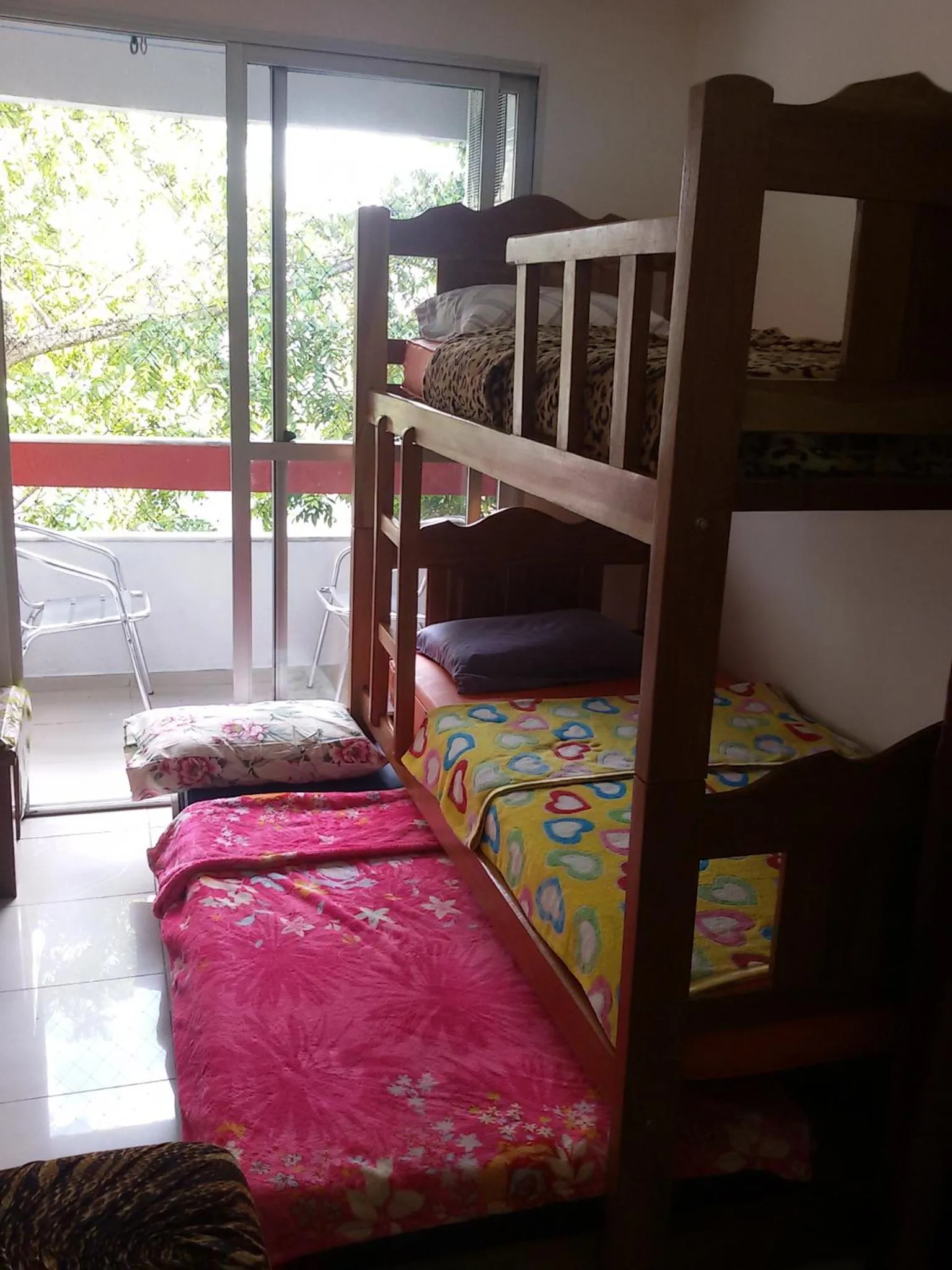 Patio, Bed in APART HOTEL MANAUS 10 Pessoas 4 Quartos
