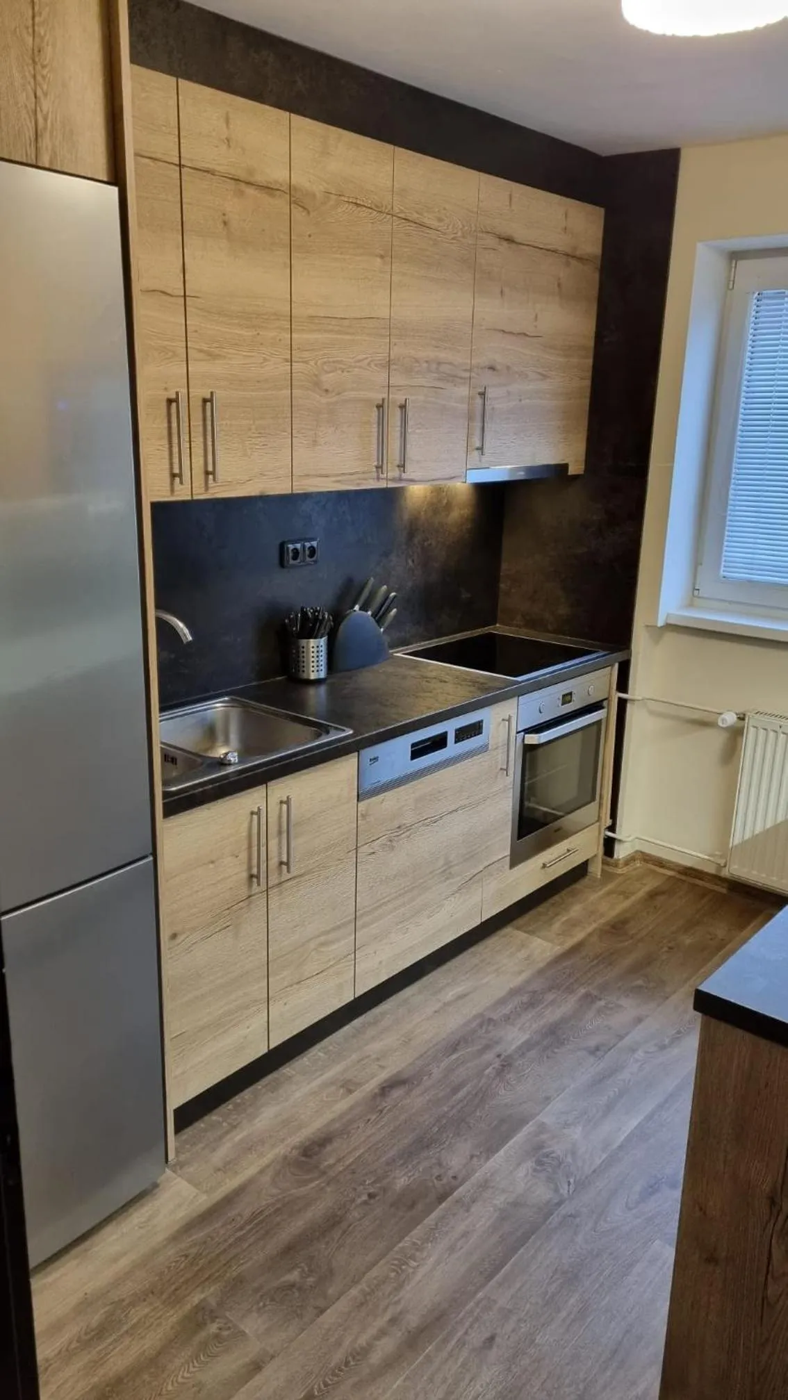 Kitchen or kitchenette in Horská chata Ježek