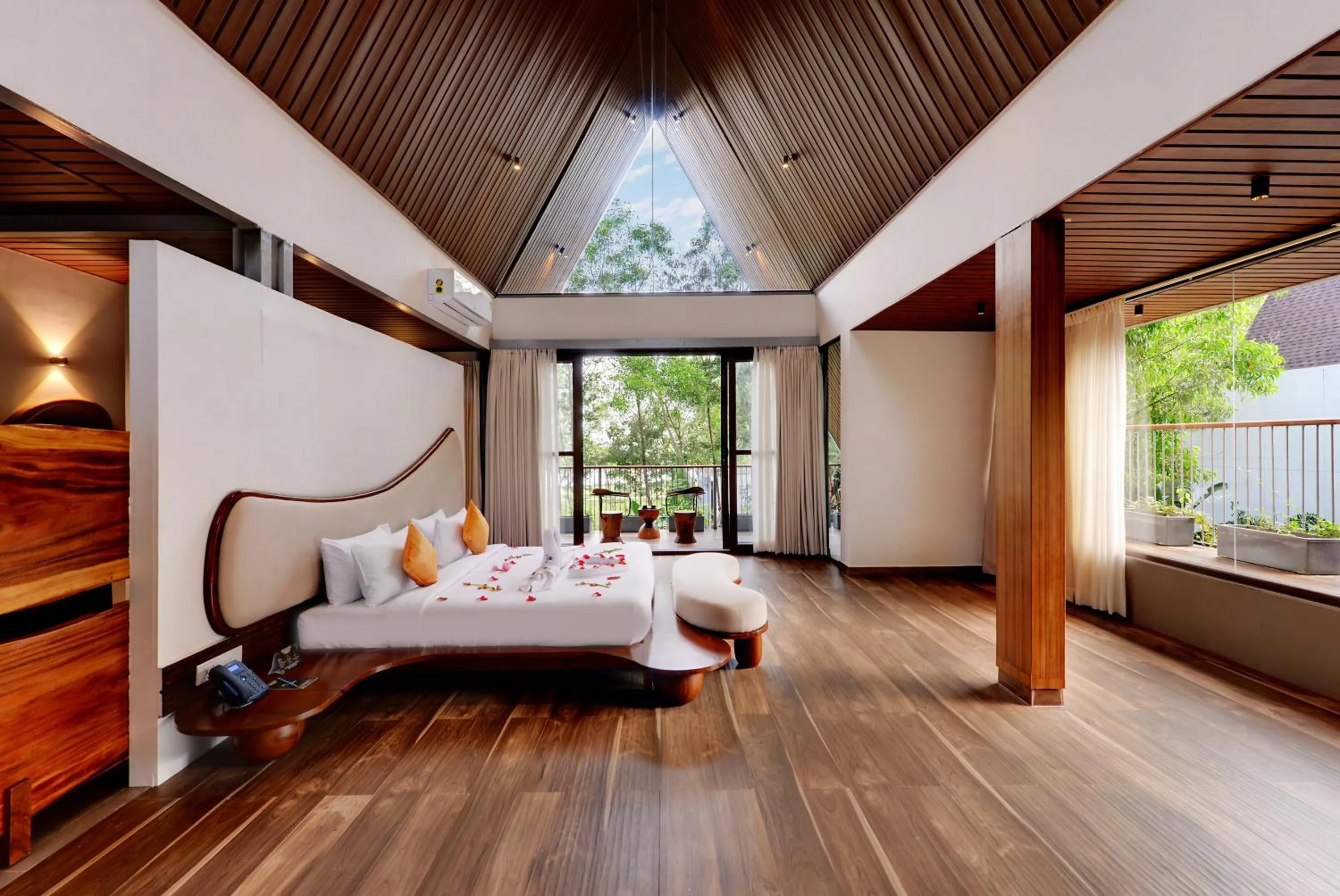 Bed in Sandesh Water Edge Kabini