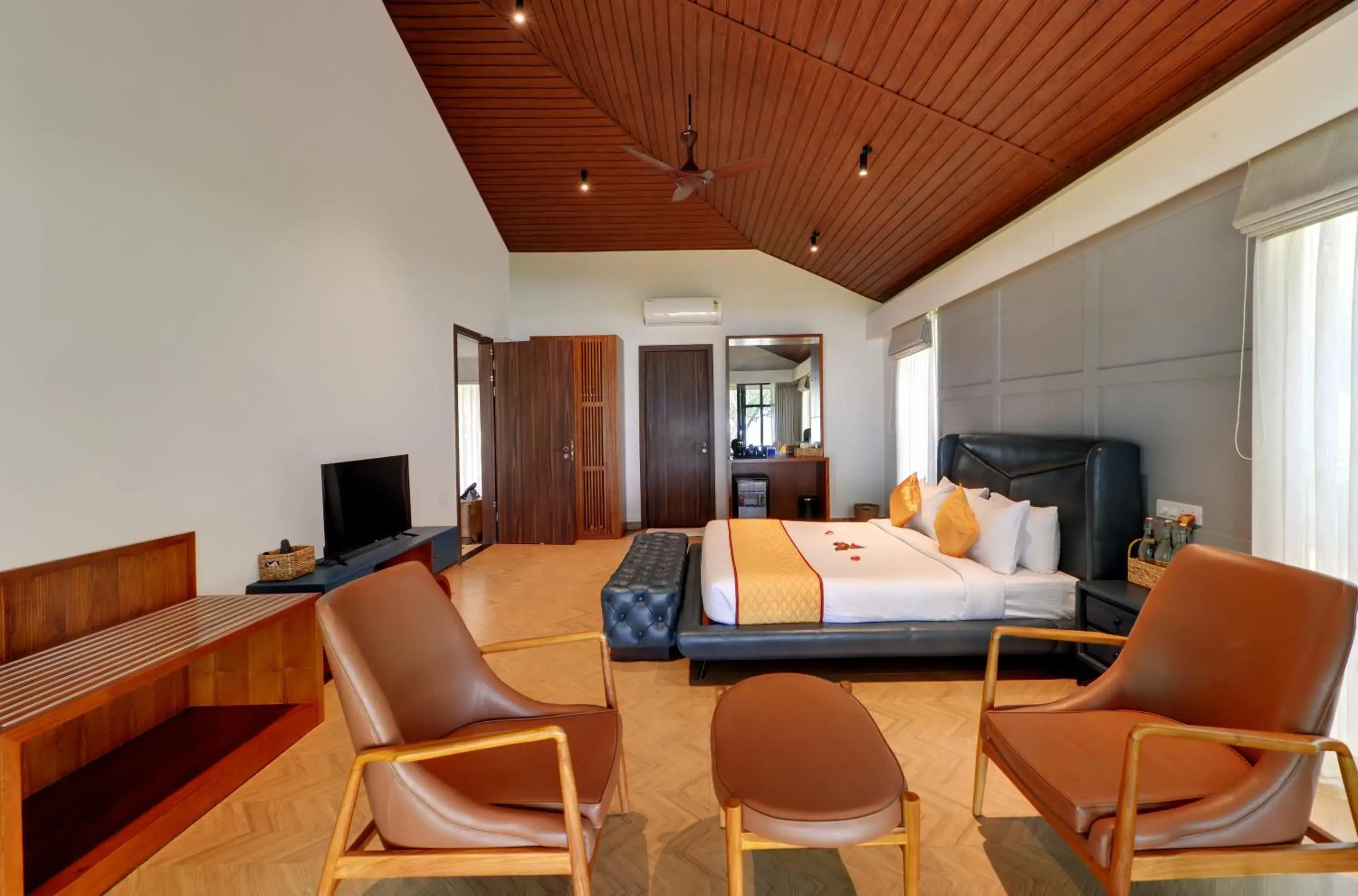 Bed in Sandesh Water Edge Kabini Bed in Sandesh Water Edge Kabini