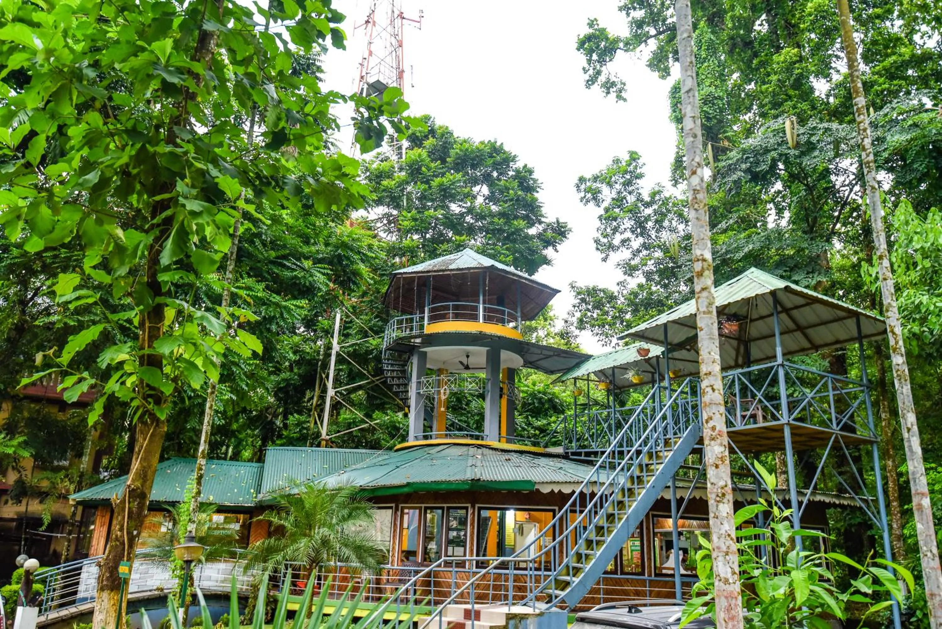 Property building in Aranya Jungle Resorts