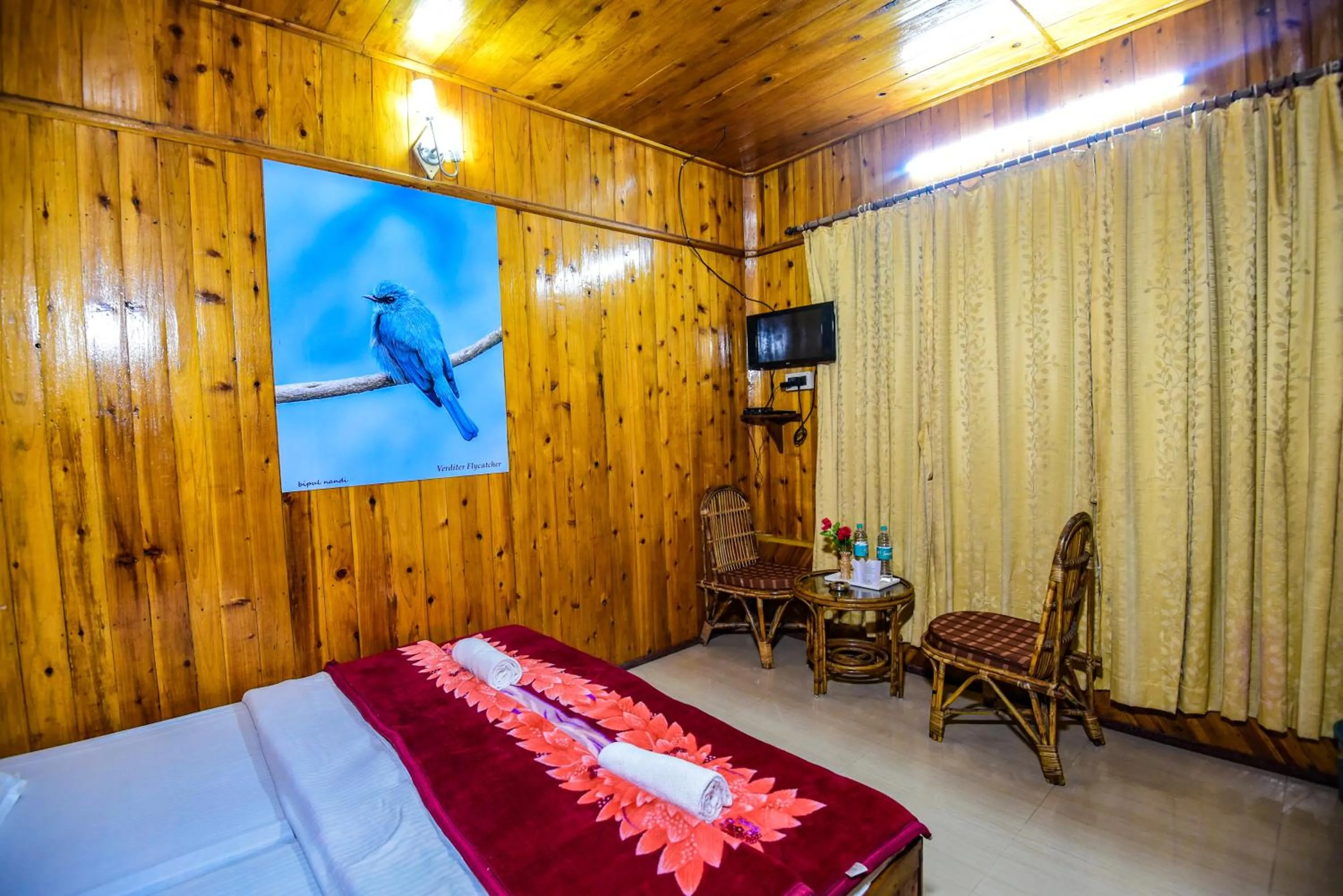 Photo of the whole room, Bed in Aranya Jungle Resorts