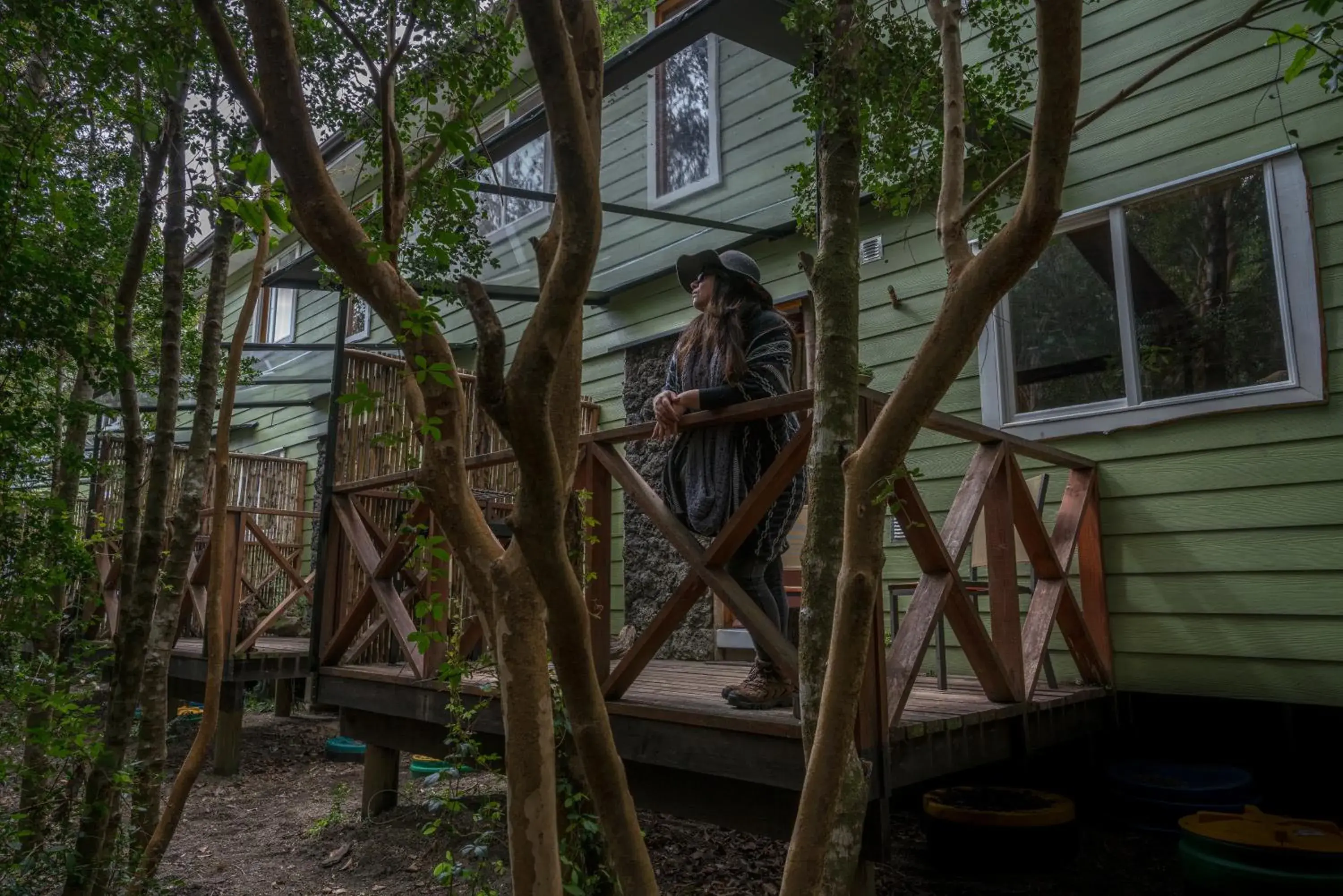 Property building in Cabañas Ensenada Bosque Nativo Property building in Cabañas Ensenada Bosque Nativo